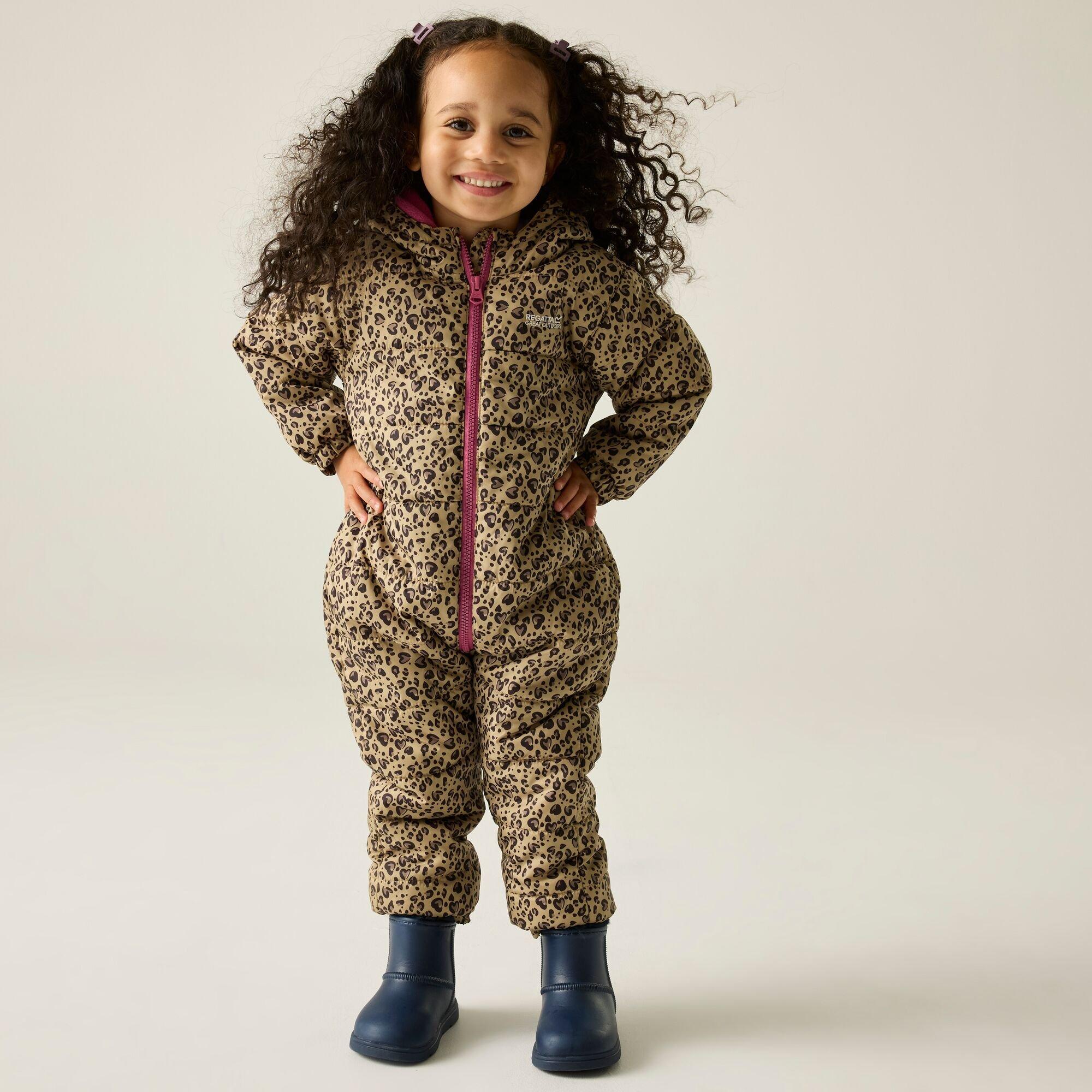 Regatta Unisex Brown Penrose Waterproof Puddlesuit In | : 18-24 M - Image 6