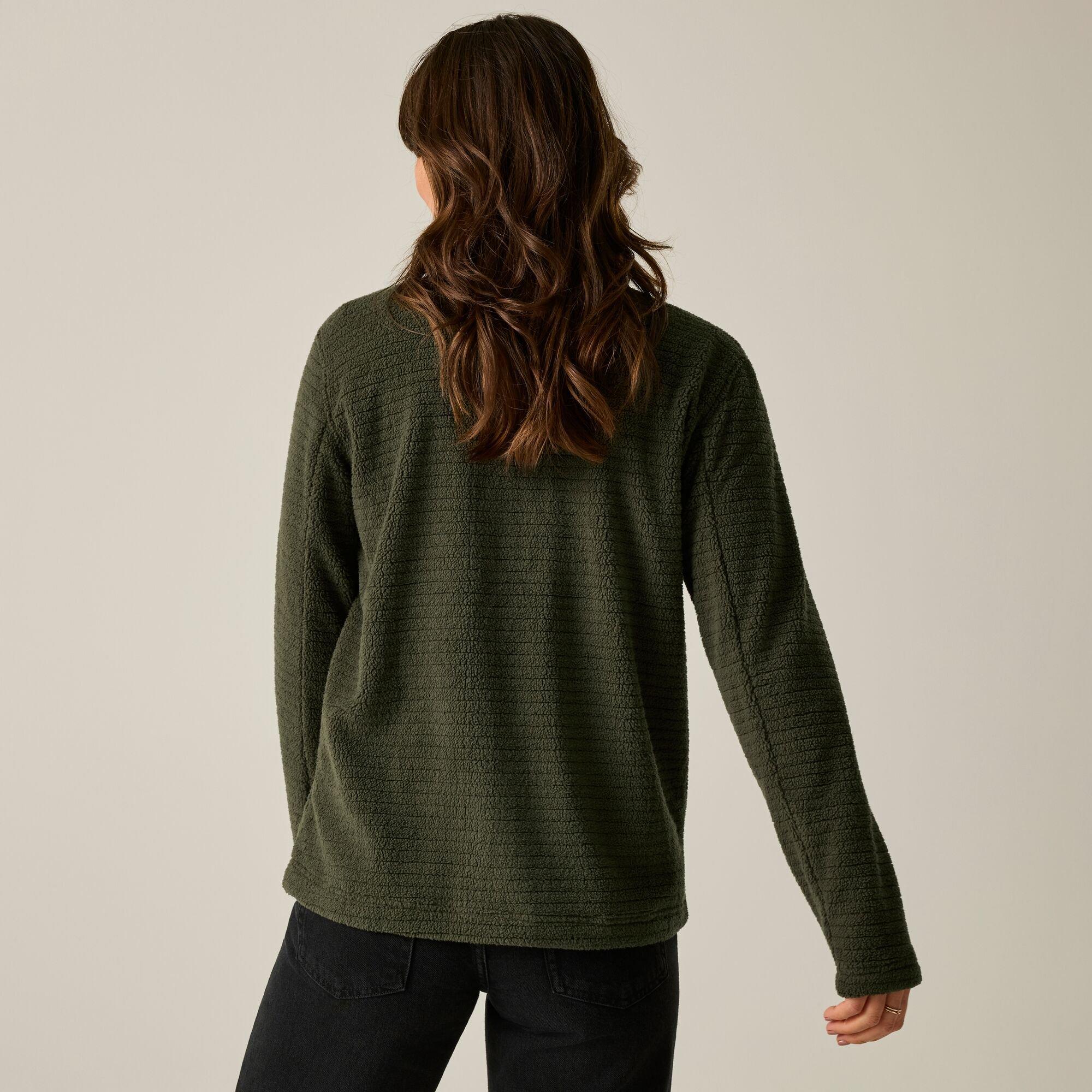 Dark Khaki - Regatta - Womens Heidy Full Zip Fleece - 3