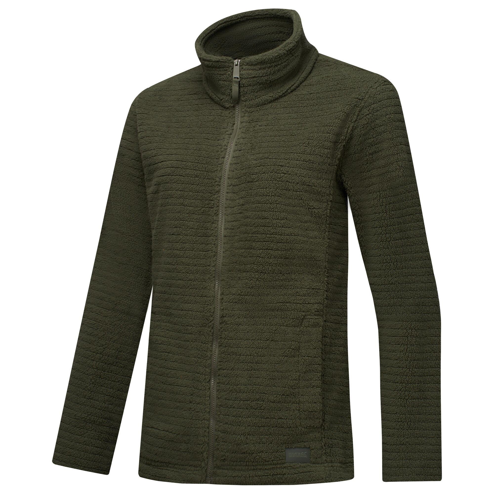 Dark Khaki - Regatta - Womens Heidy Full Zip Fleece - 8