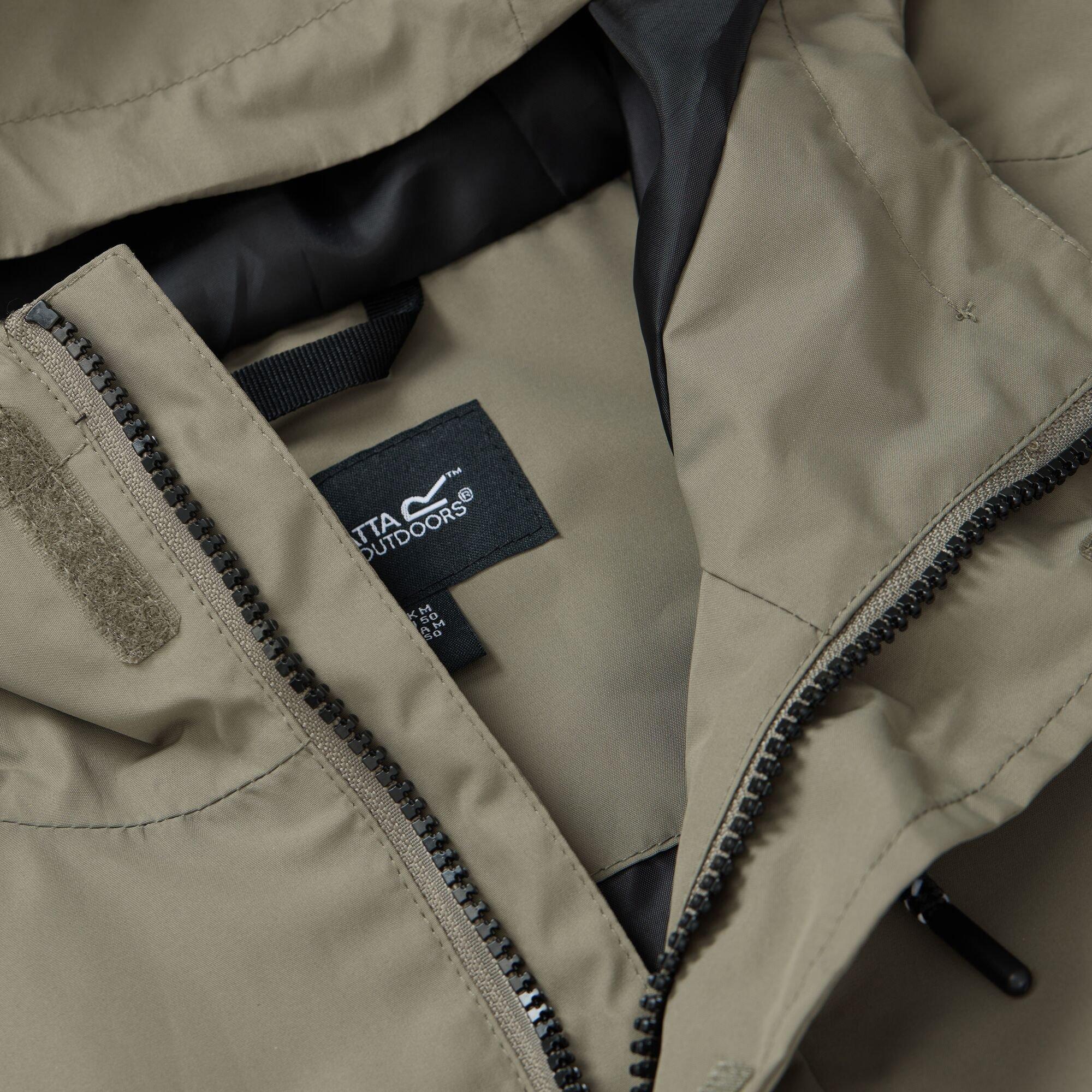 Smokey Olive - Regatta - Mens Matteth Waterproof Shell Jacket - 5