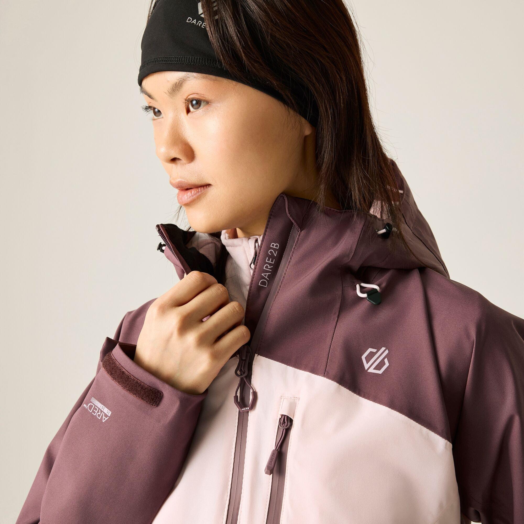 Huckleberry/Pin - Dare 2b - Womens Torrek III Ski Jacket - 6