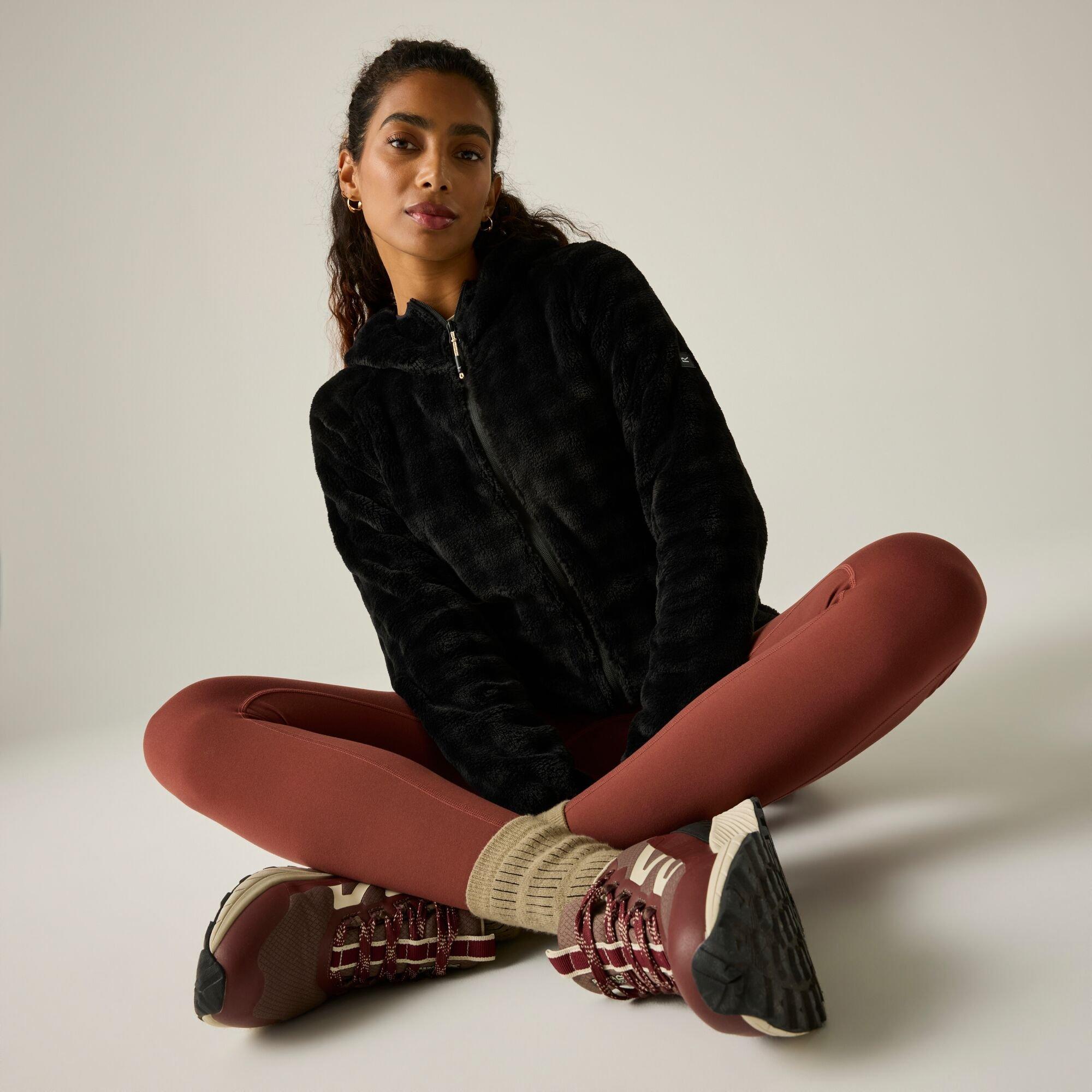 Black - Regatta - Womens Endra Hooded Fleece - 6