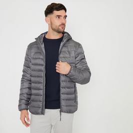 Threadbare Matte Finish Padded Hooded Jacket