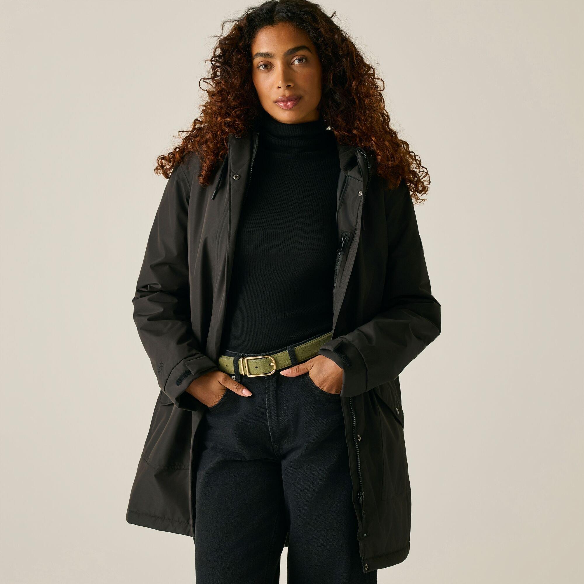 Black - Regatta - Womens Sophia Waterproof Jacket - 2