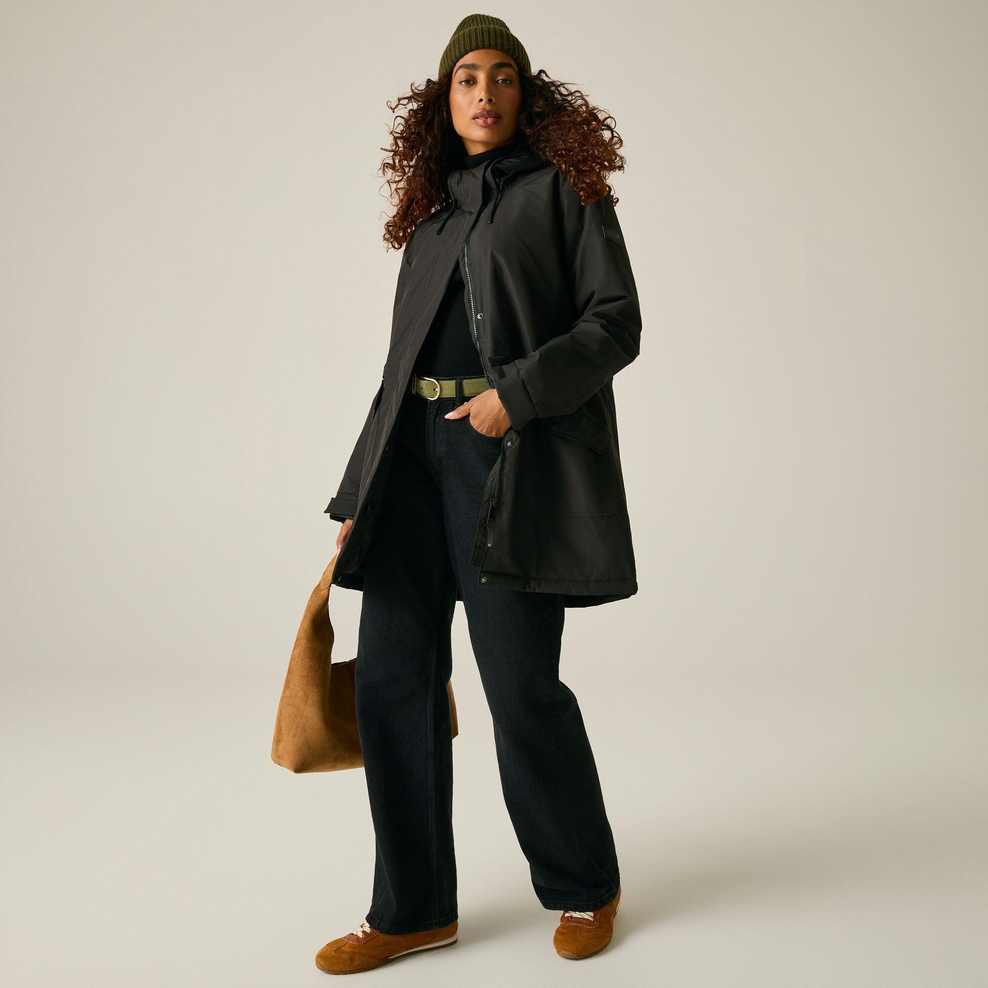Black - Regatta - Womens Sophia Waterproof Jacket - 3