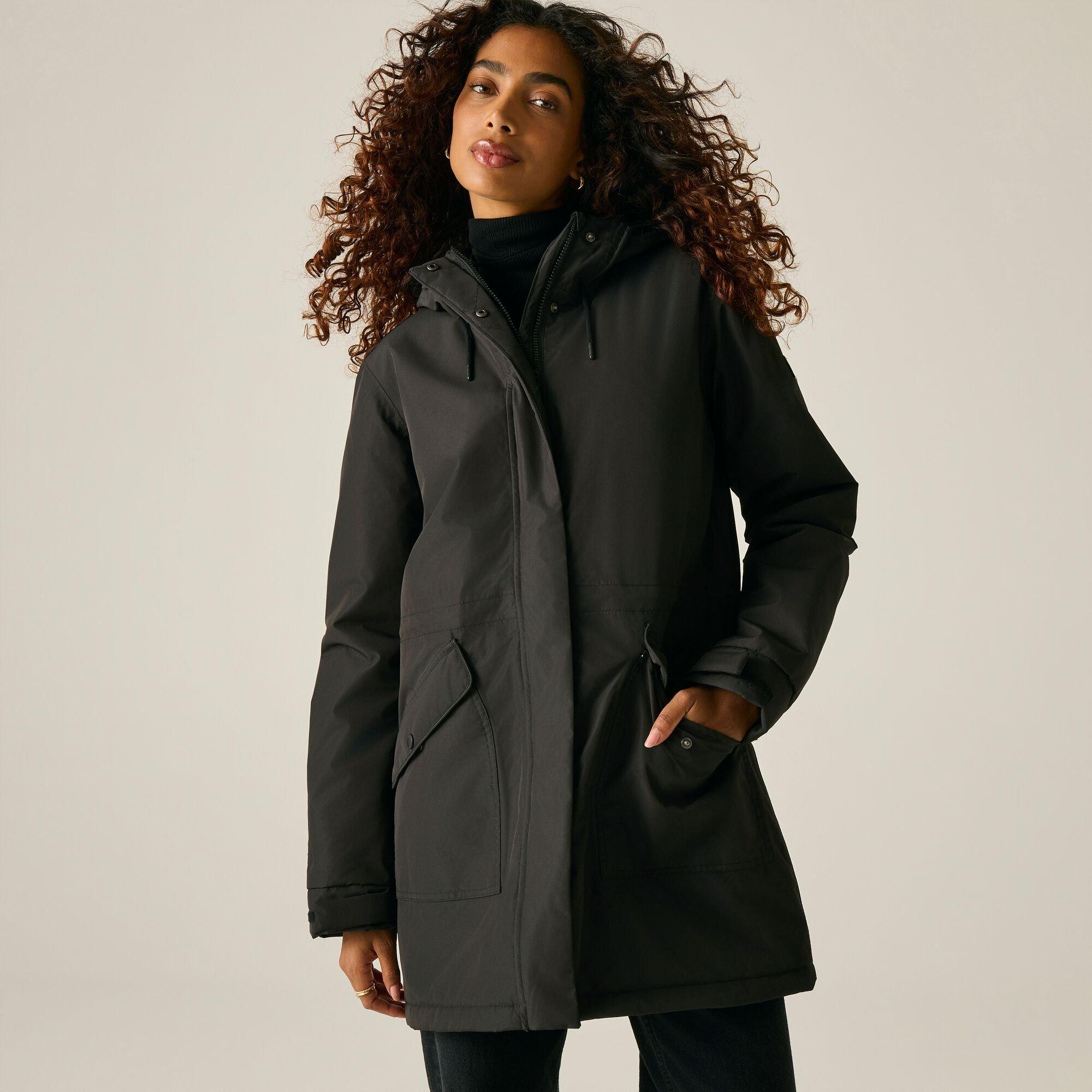 Black - Regatta - Womens Sophia Waterproof Jacket - 8