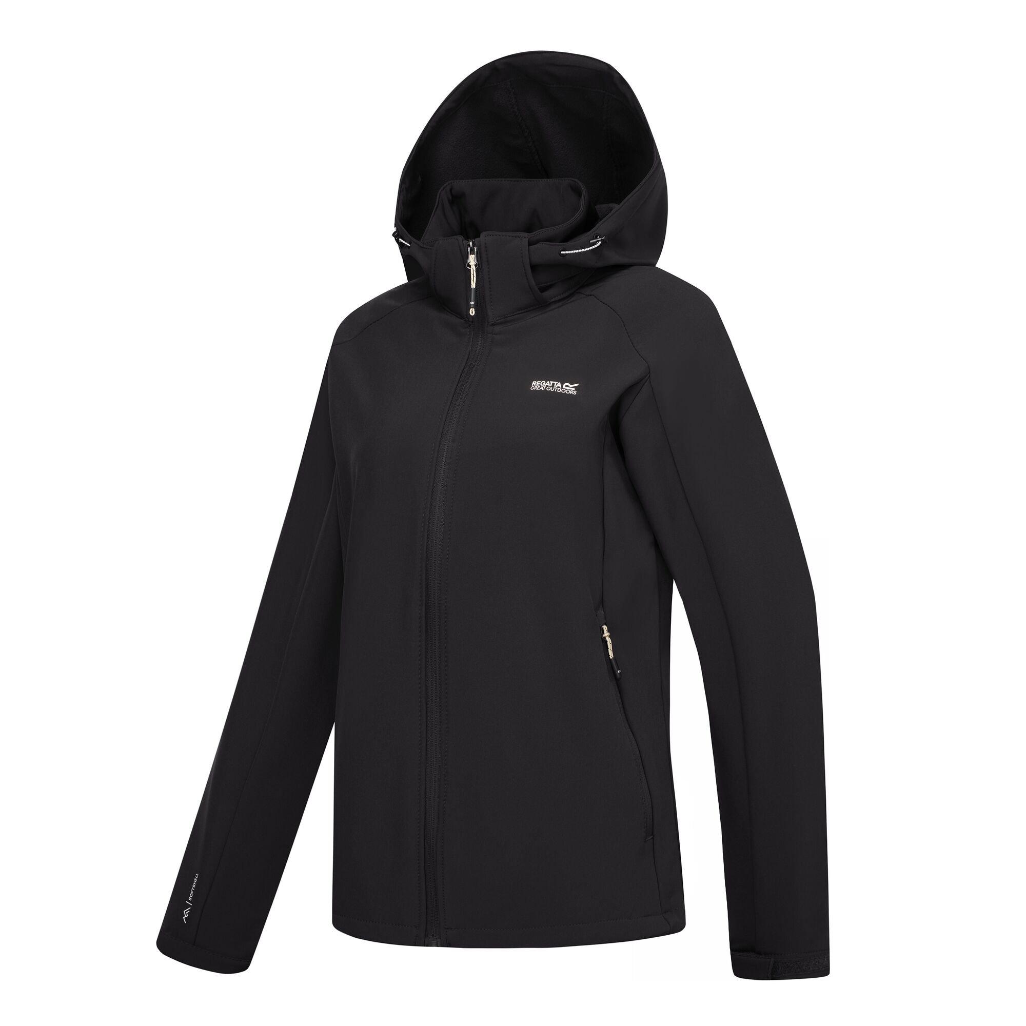 Black - Regatta - Womens Deyana Softshell Jacket - 10