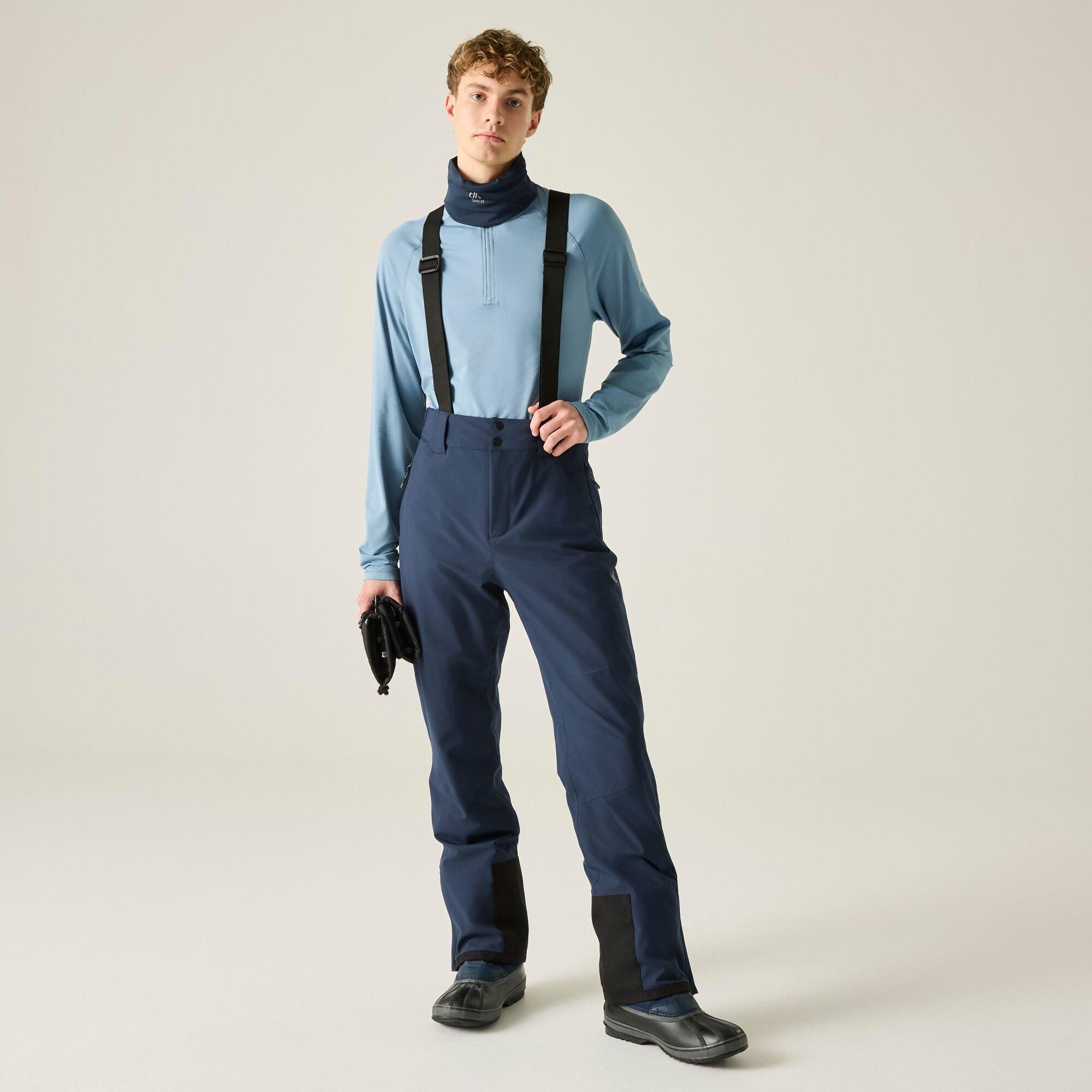 Navy - Dare 2b - Mens Achieve III Ski Pants - 3