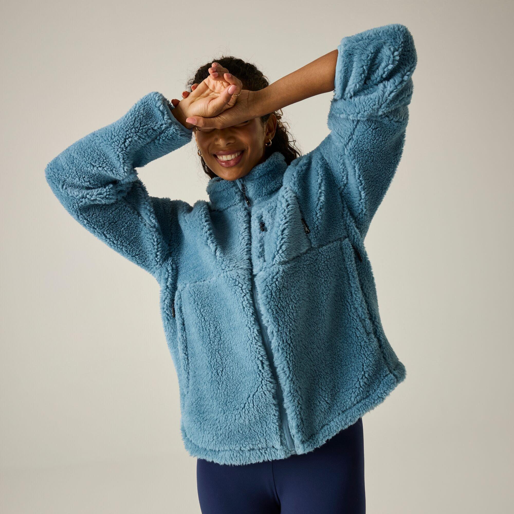 Dusky Blue - Regatta - Womens Roswind Water-Repellent Fleece - 6