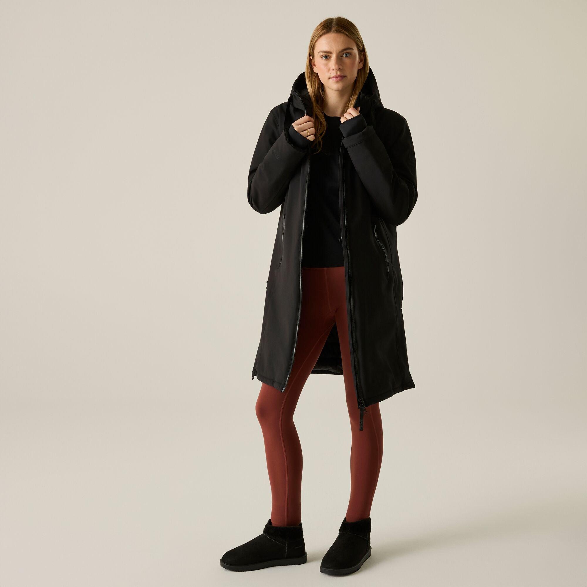 Black - Regatta - Womens Hazel Waterproof Jacket - 3
