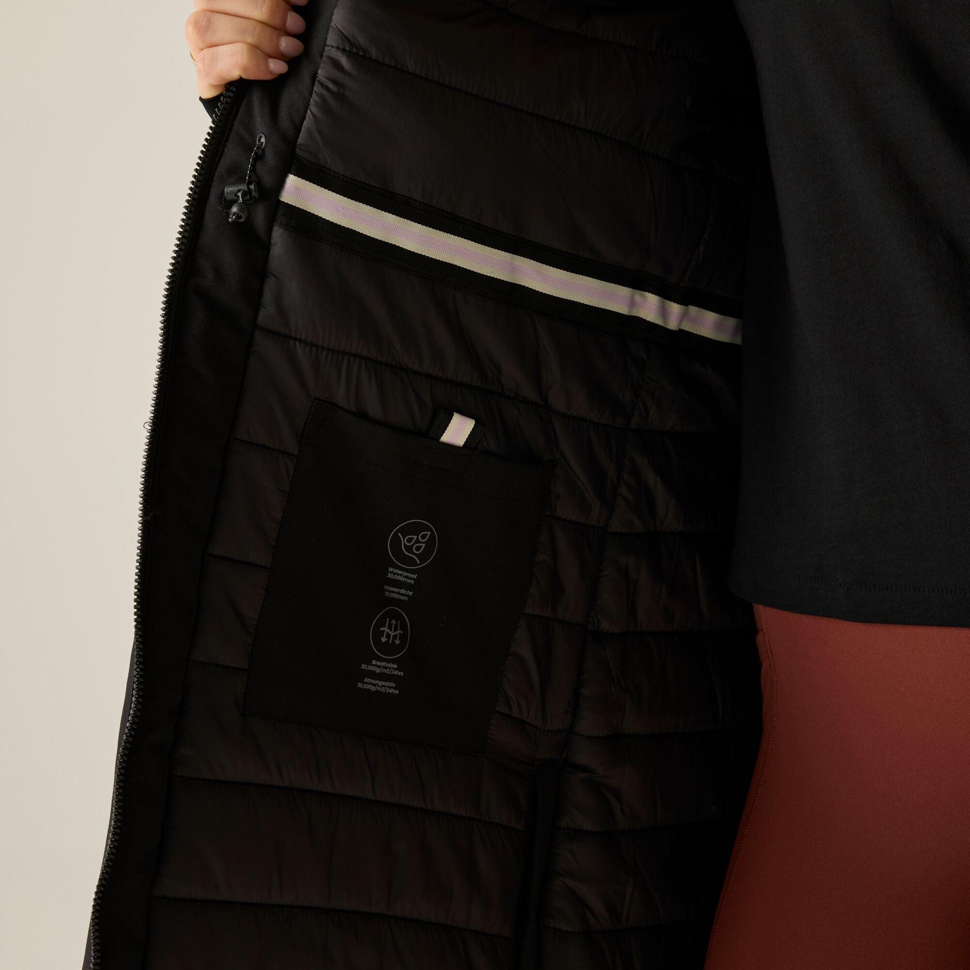 Black - Regatta - Womens Hazel Waterproof Jacket - 4