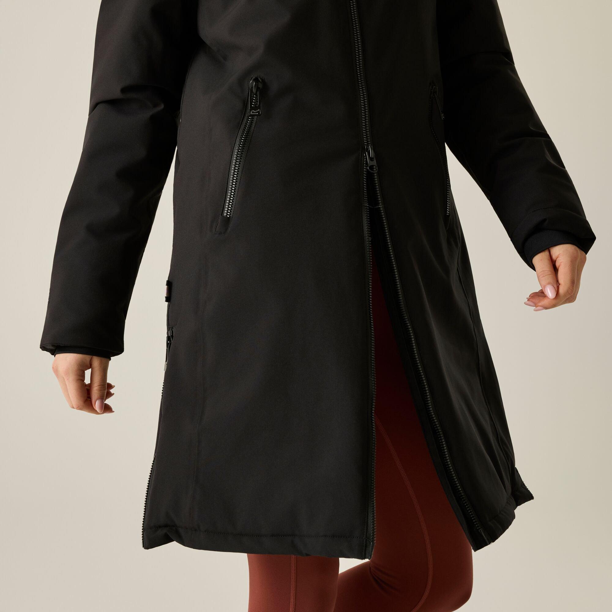 Black - Regatta - Womens Hazel Waterproof Jacket - 5