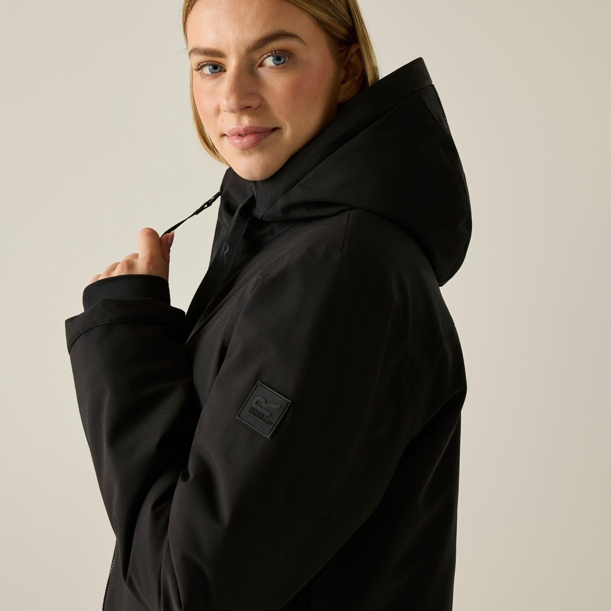 Black - Regatta - Womens Hazel Waterproof Jacket - 6