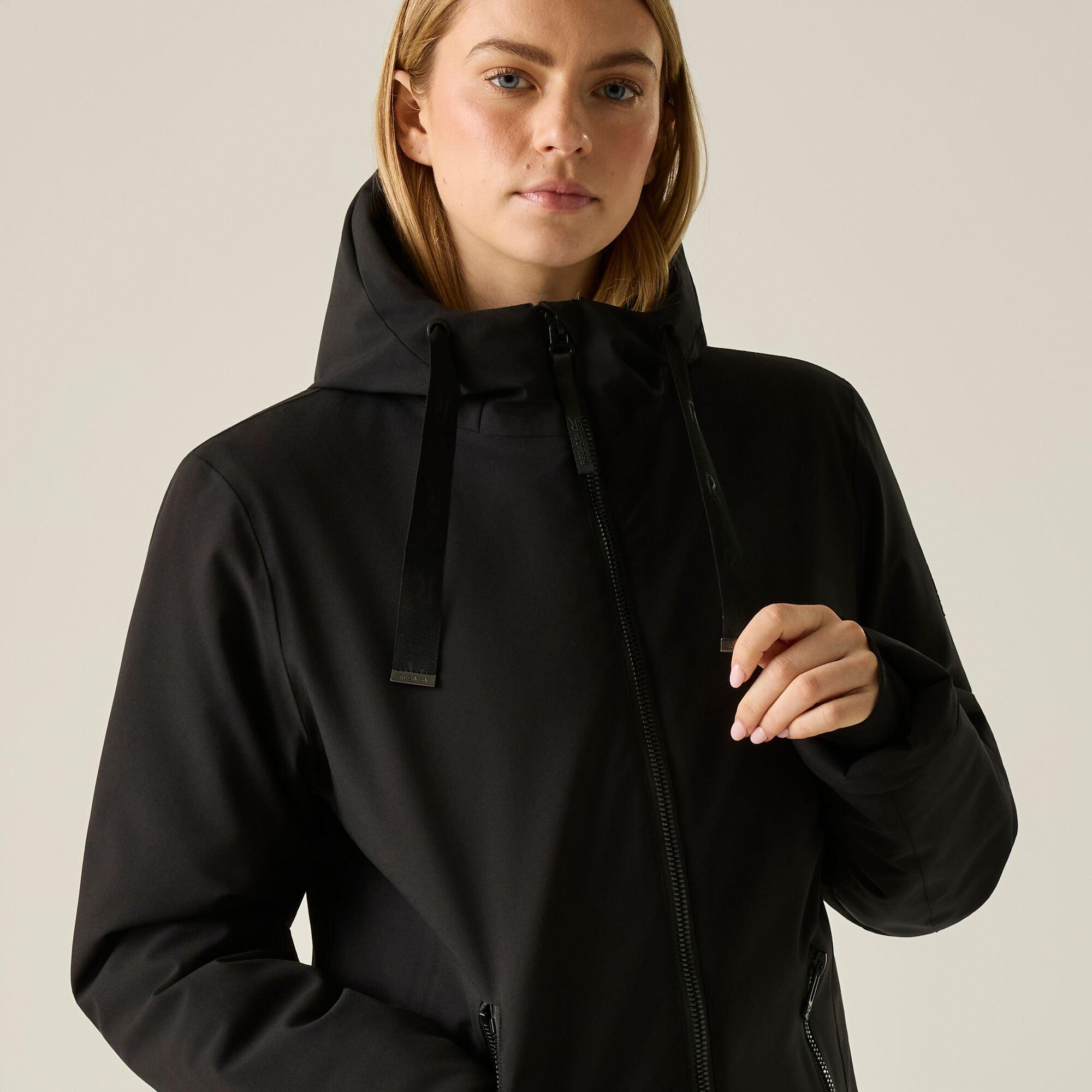Black - Regatta - Womens Hazel Waterproof Jacket - 9