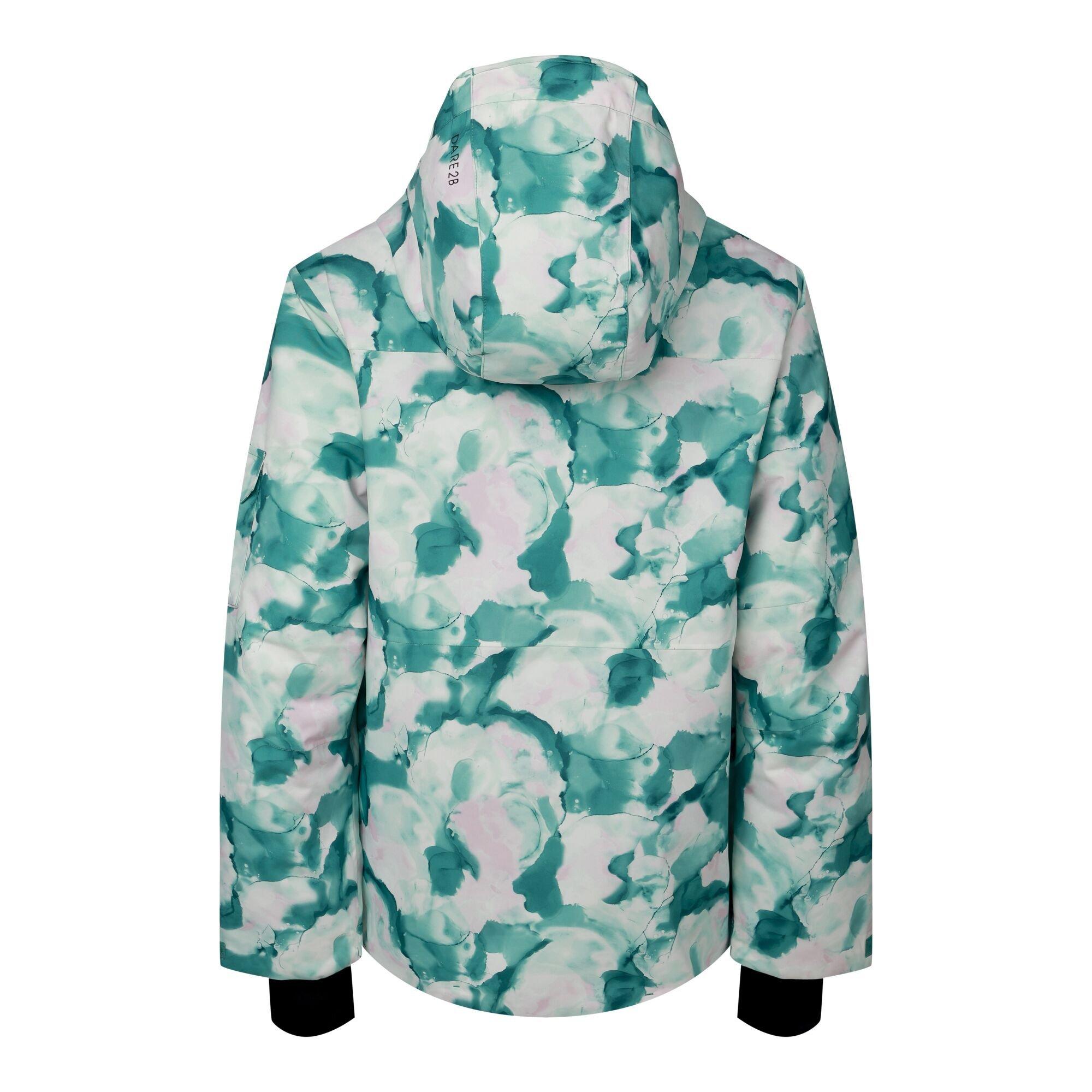 Teal Marble Pri - Dare 2b - Womens Snowline Ski Jacket - 12
