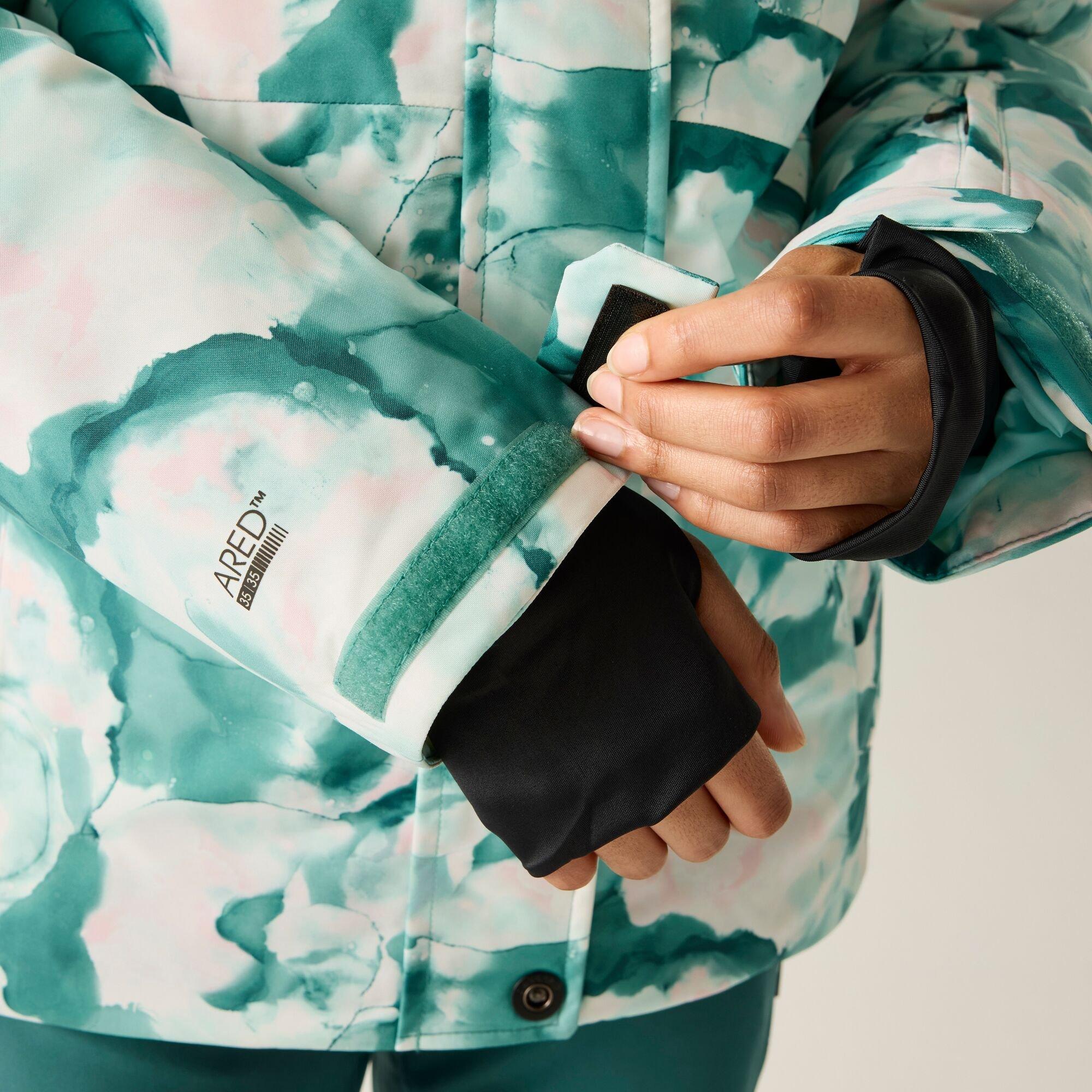 Teal Marble Pri - Dare 2b - Womens Snowline Ski Jacket - 6