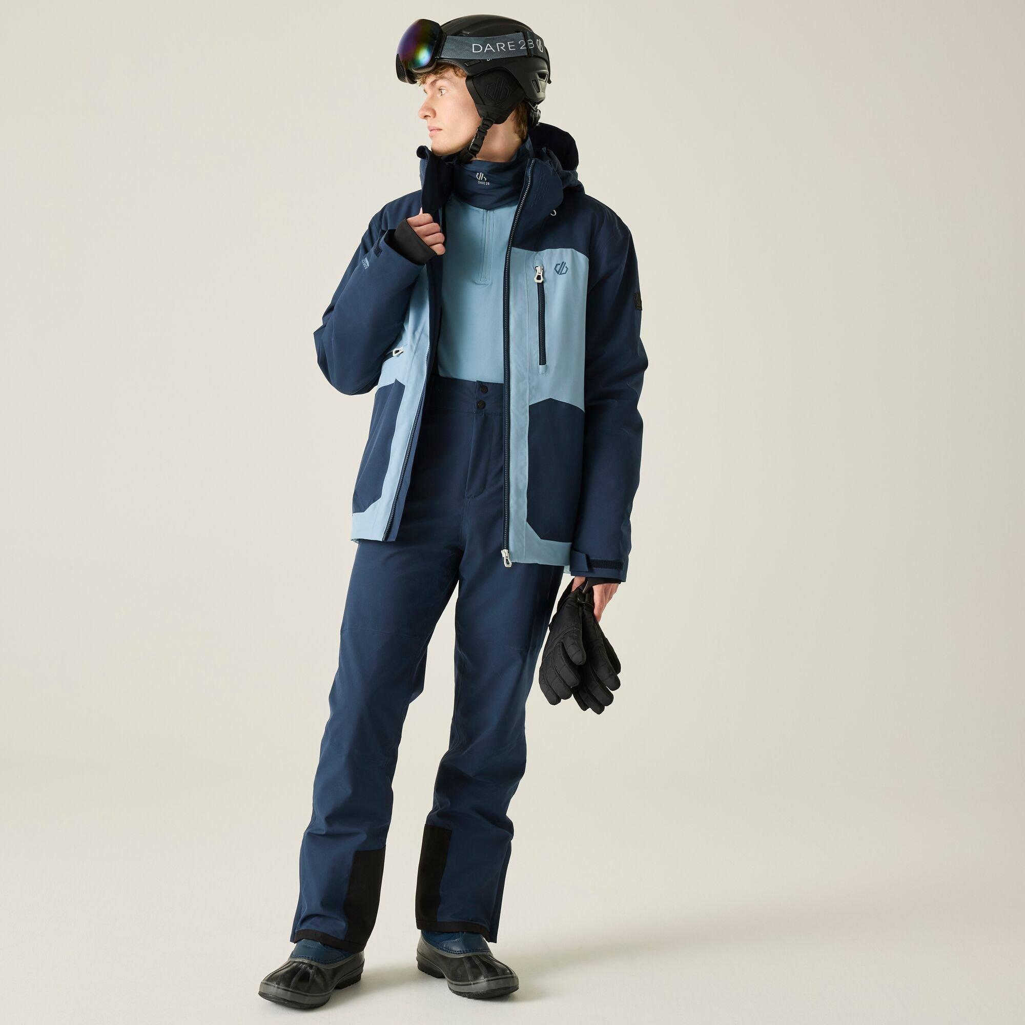 Navy/Dusky Blue - Dare 2b - Mens Baseplate IV Ski Jacket - 3