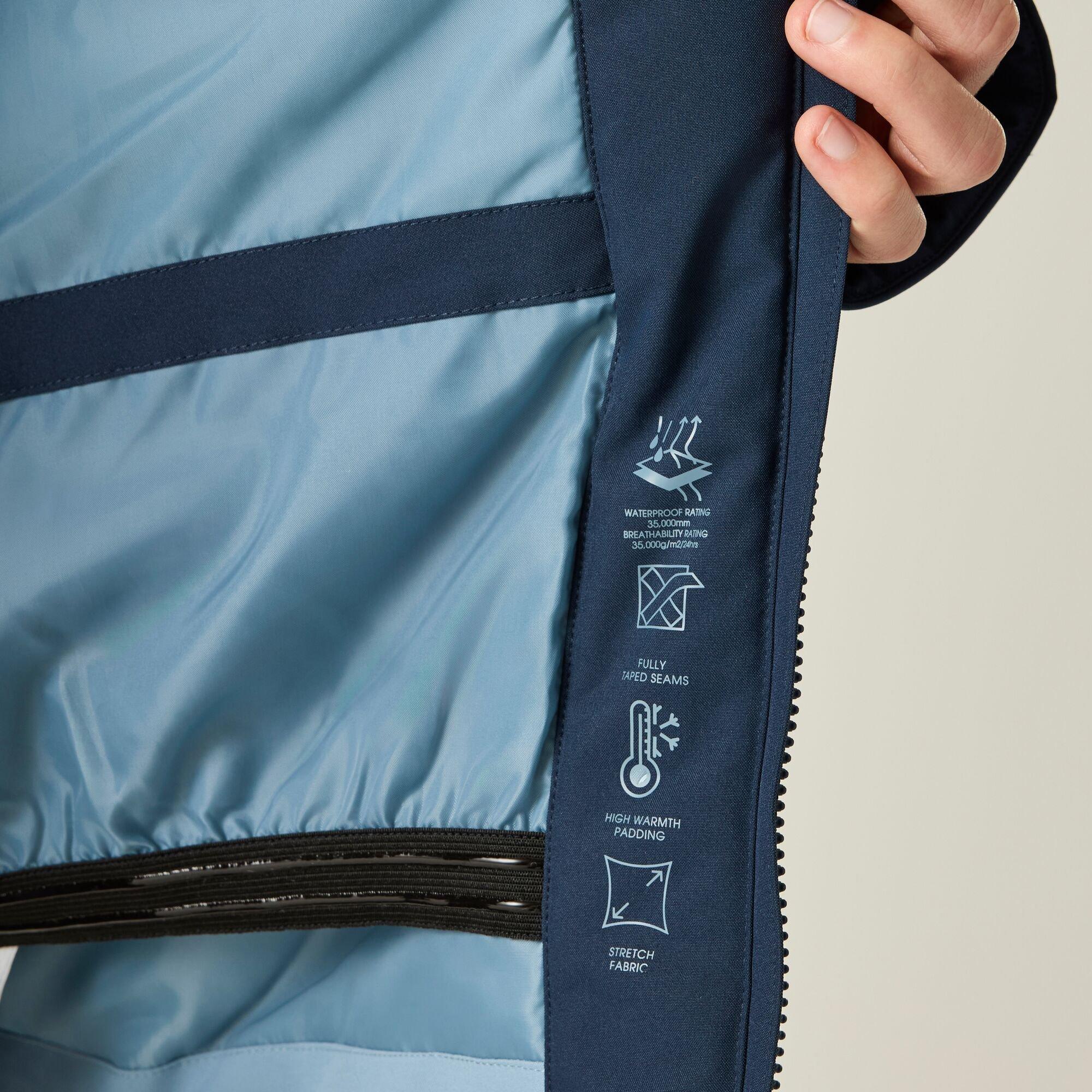 Navy/Dusky Blue - Dare 2b - Mens Baseplate IV Ski Jacket - 4
