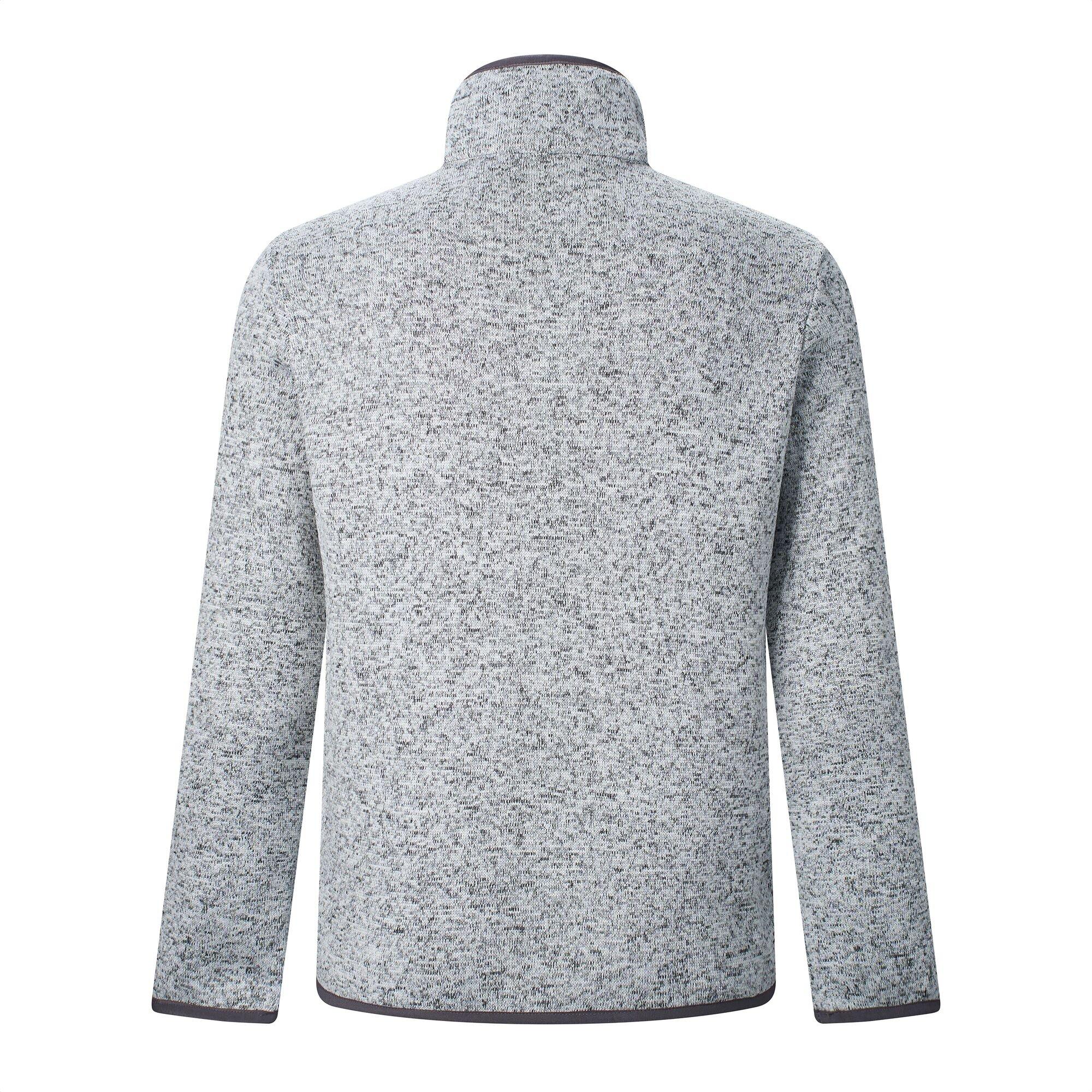 Silver Grey - Regatta - Mens Barlee Half Zip Fleece - 10