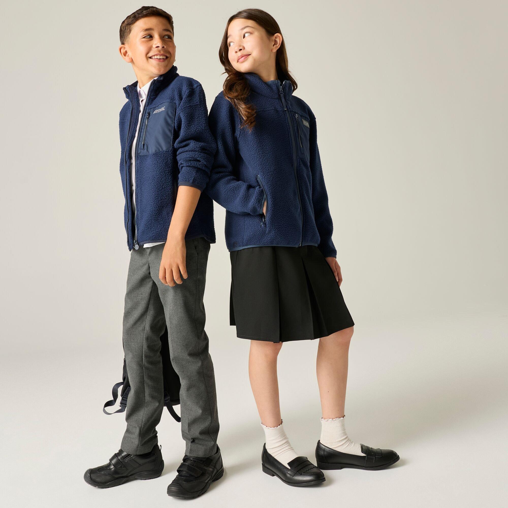 Navy - Regatta - Kids Frankie Lightweight Fleece - 1