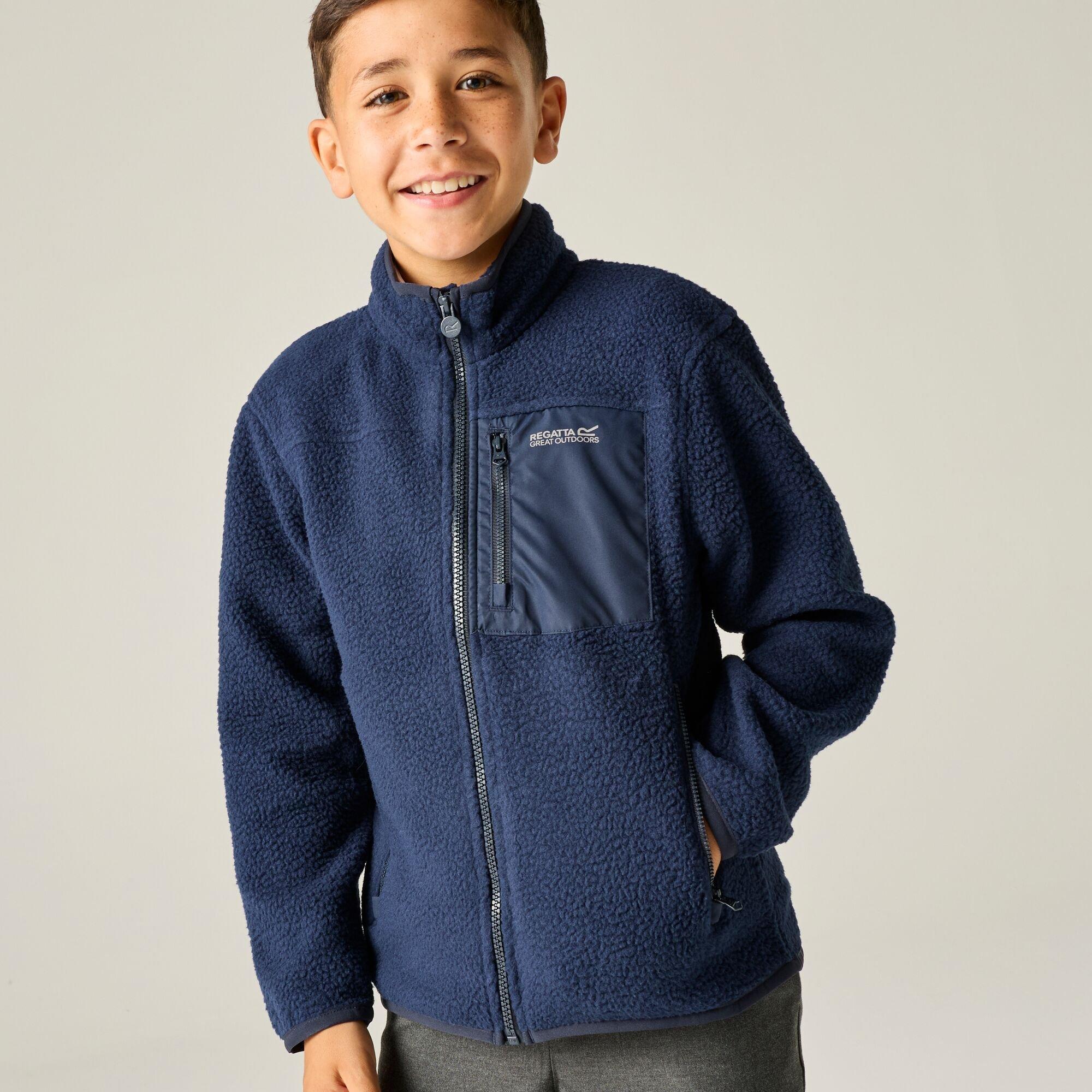 Navy - Regatta - Kids Frankie Lightweight Fleece - 6