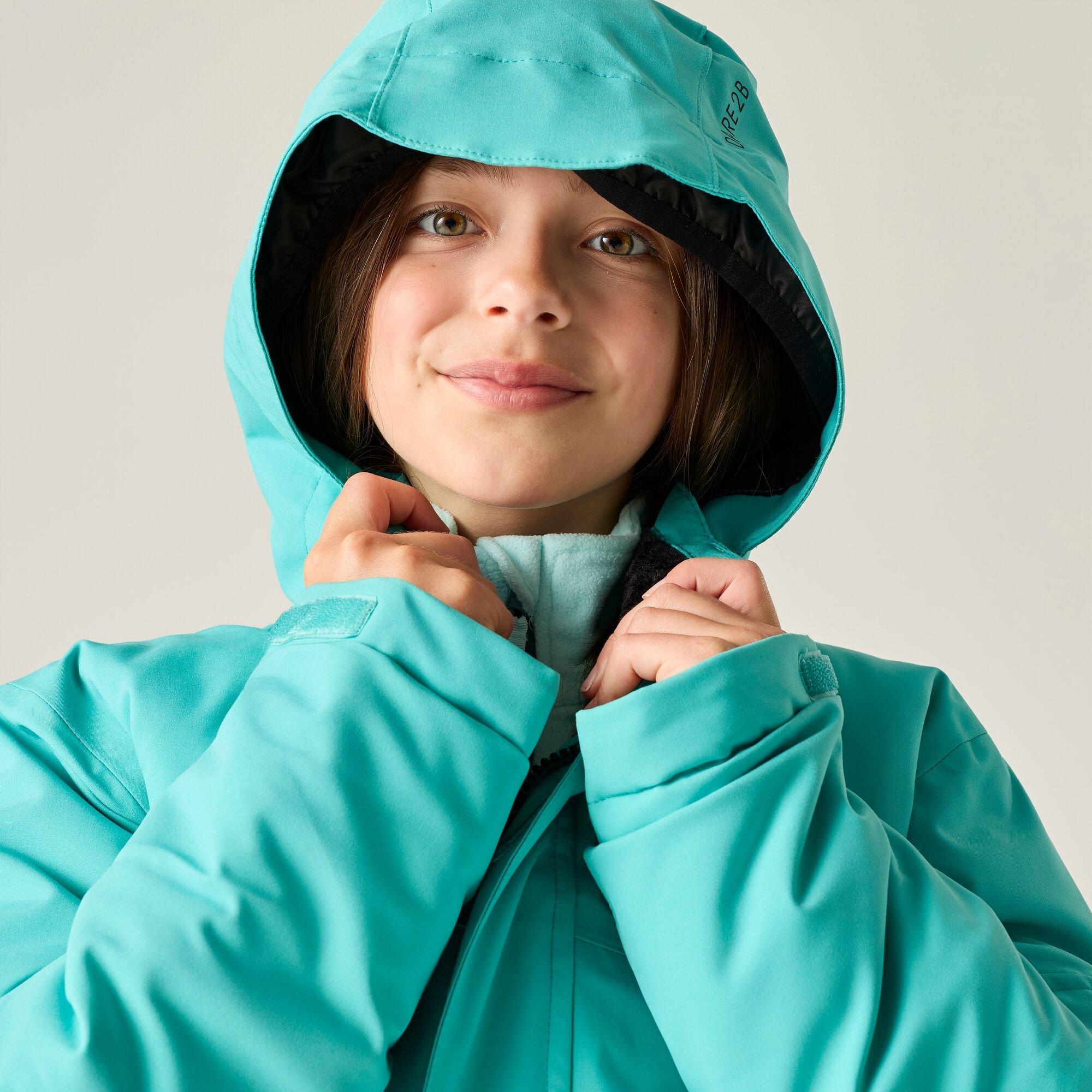 Turquoise - Dare 2b - Kids Shredder II Ski Jacket - 6