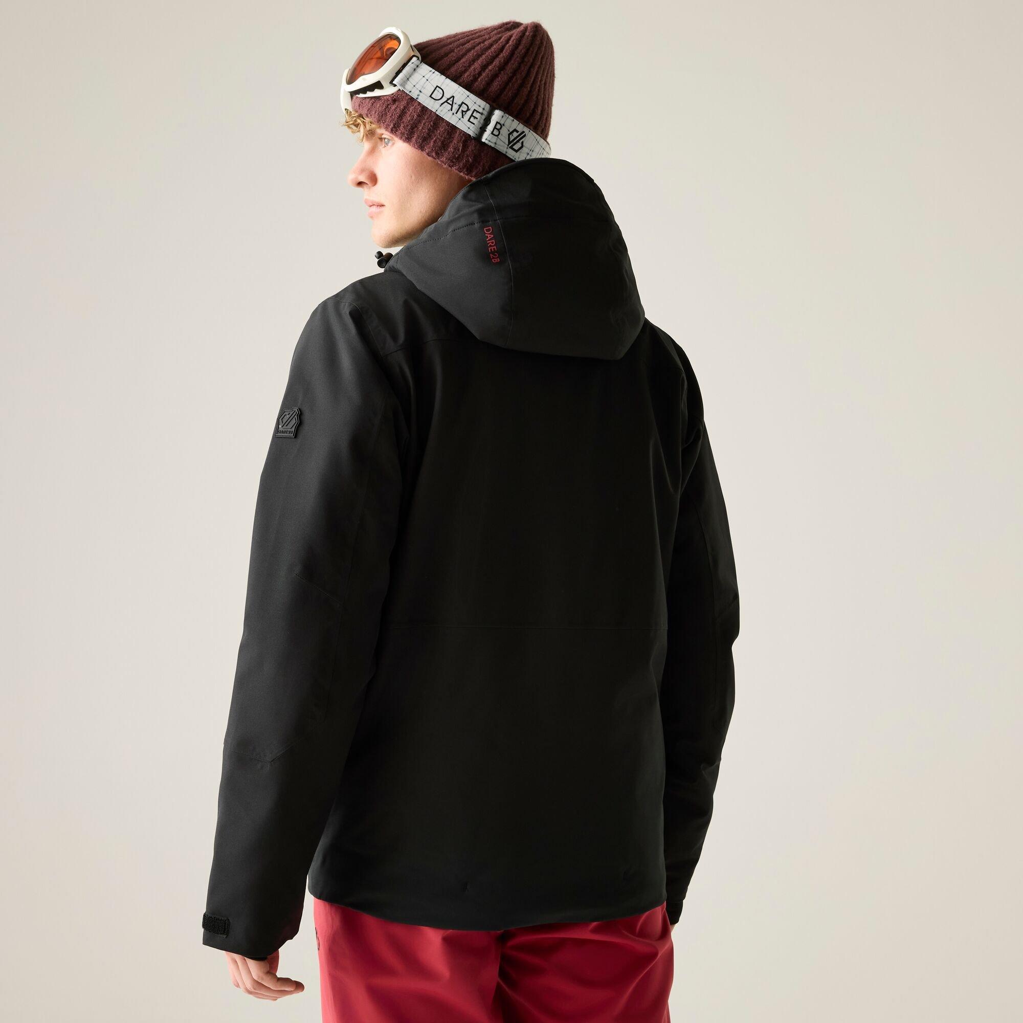 Black - Dare 2b - Mens Eagle IV Ski Jacket - 2