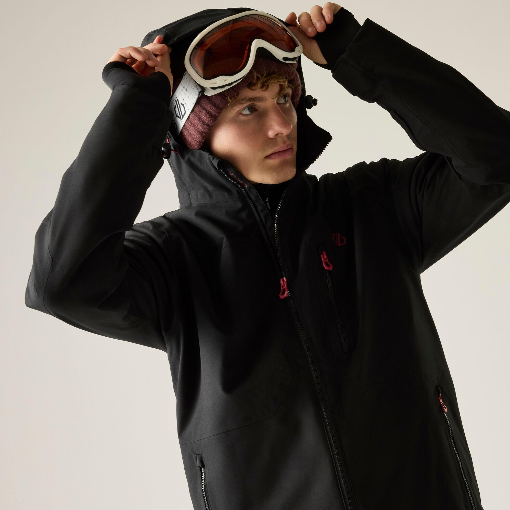 Black - Dare 2b - Mens Eagle IV Ski Jacket - 9