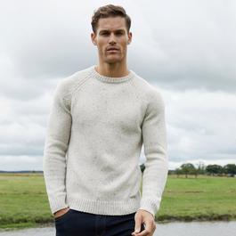 Threadbare Knitted Raglan Sleeve Crew Neck Jumper