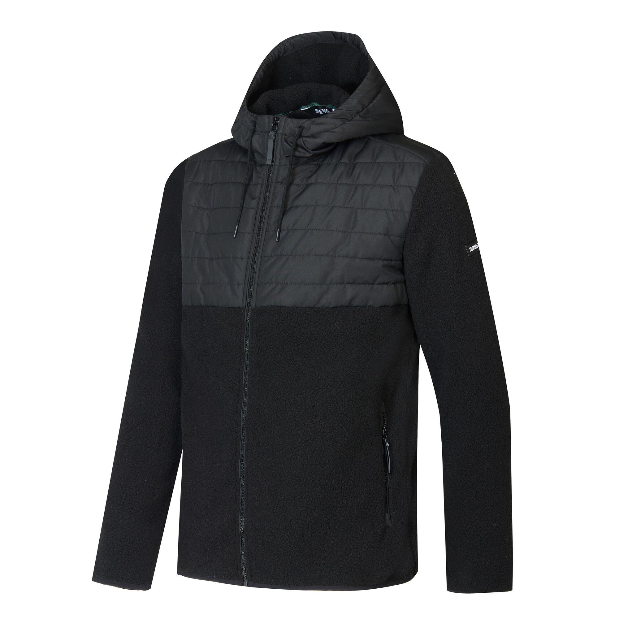 Black/Black - Regatta - Mens Frankie Borg Hybrid Jacket - 9