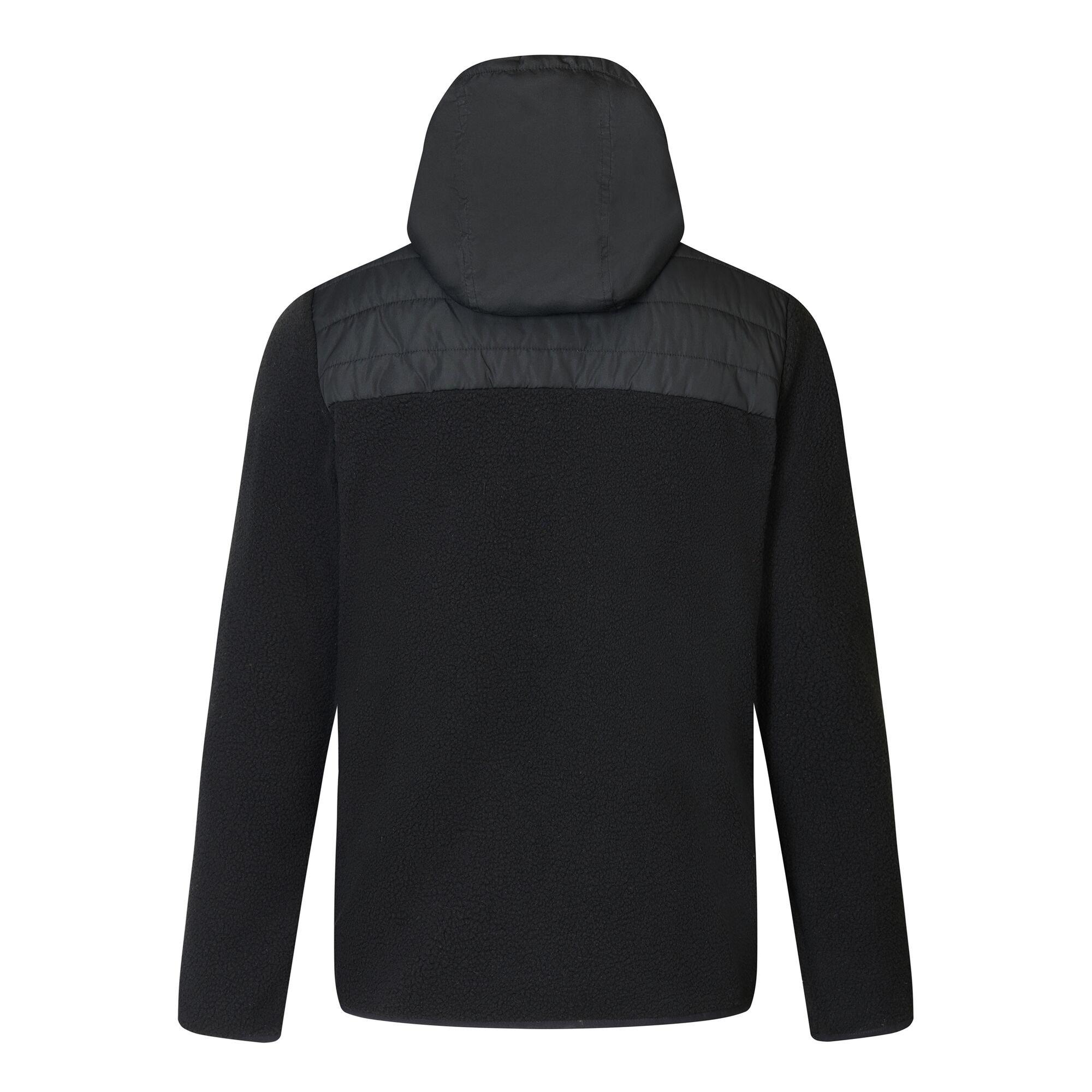 Black/Black - Regatta - Mens Frankie Borg Hybrid Jacket - 10