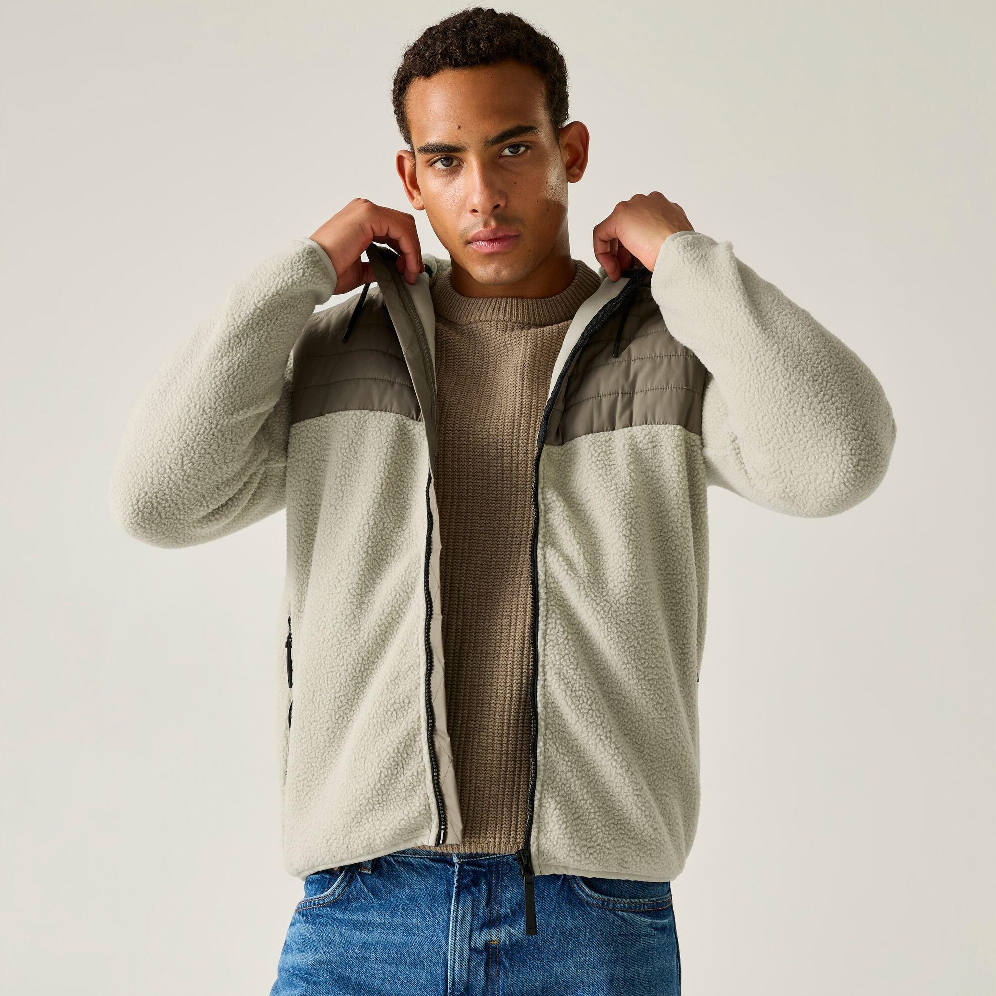 Abbeystone/Smok - Regatta - Mens Frankie Borg Hybrid Jacket - 2