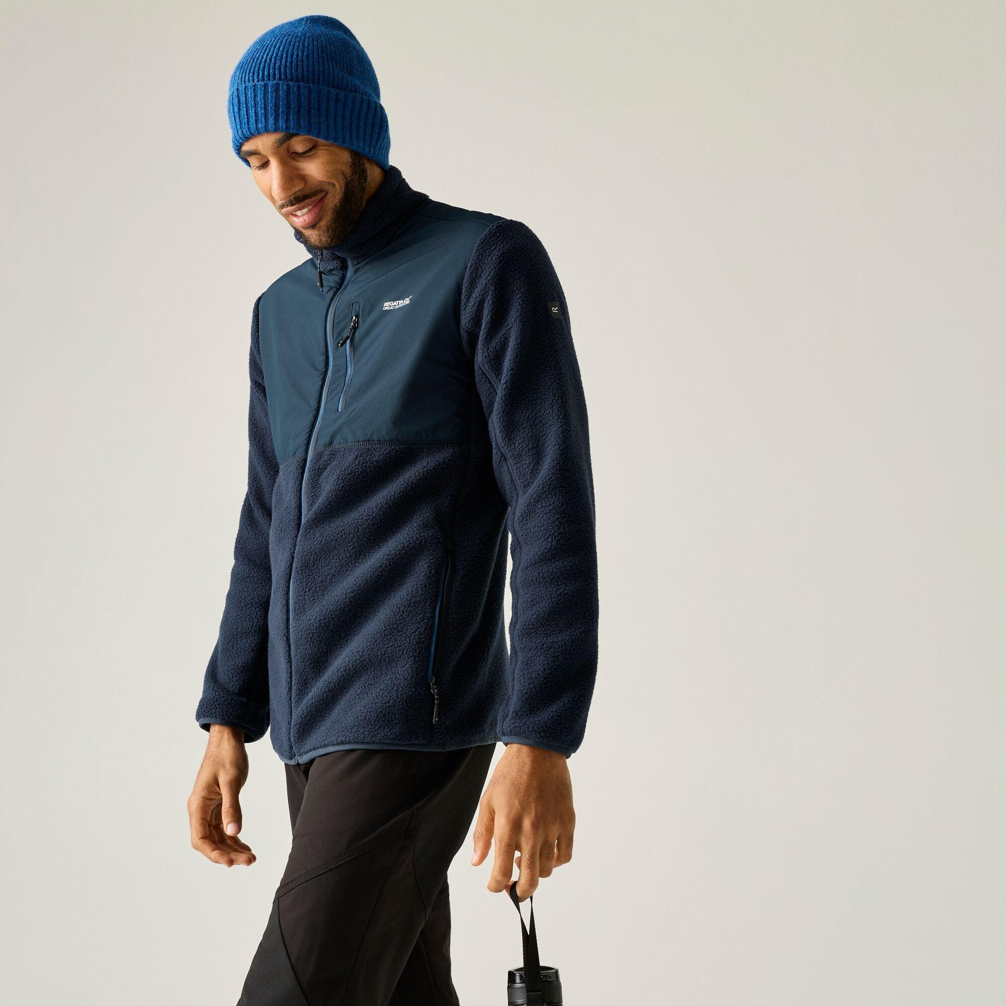 Navy - Regatta - Mens Morran Water-Repellent Fleece - 1