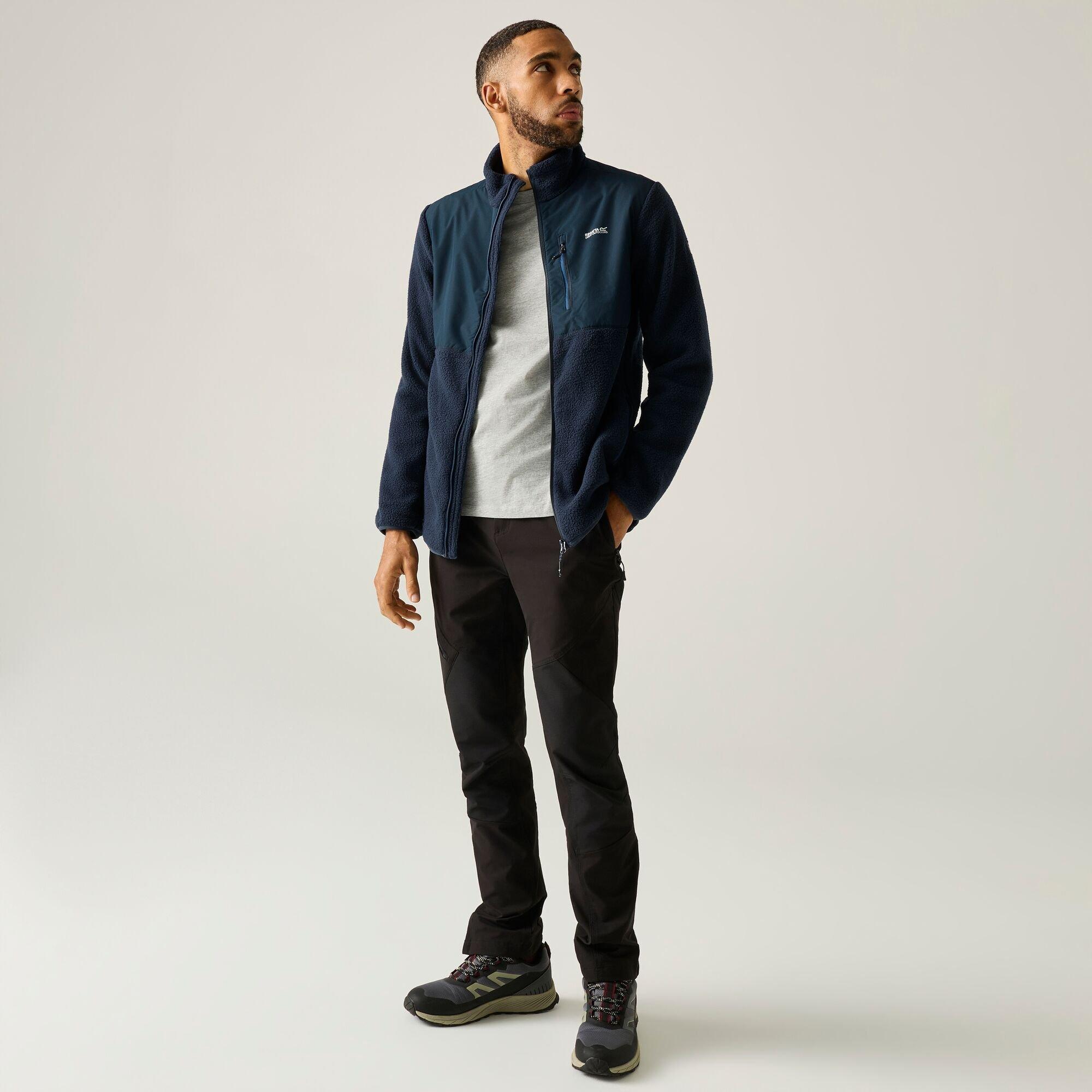 Navy - Regatta - Mens Morran Water-Repellent Fleece - 2