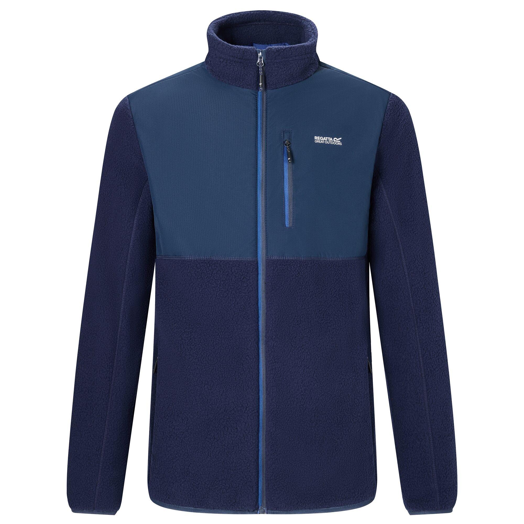Navy - Regatta - Mens Morran Water-Repellent Fleece - 7