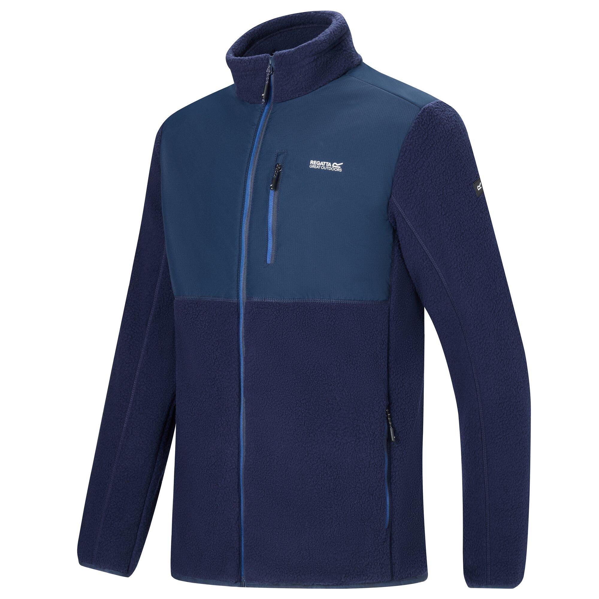 Navy - Regatta - Mens Morran Water-Repellent Fleece - 8