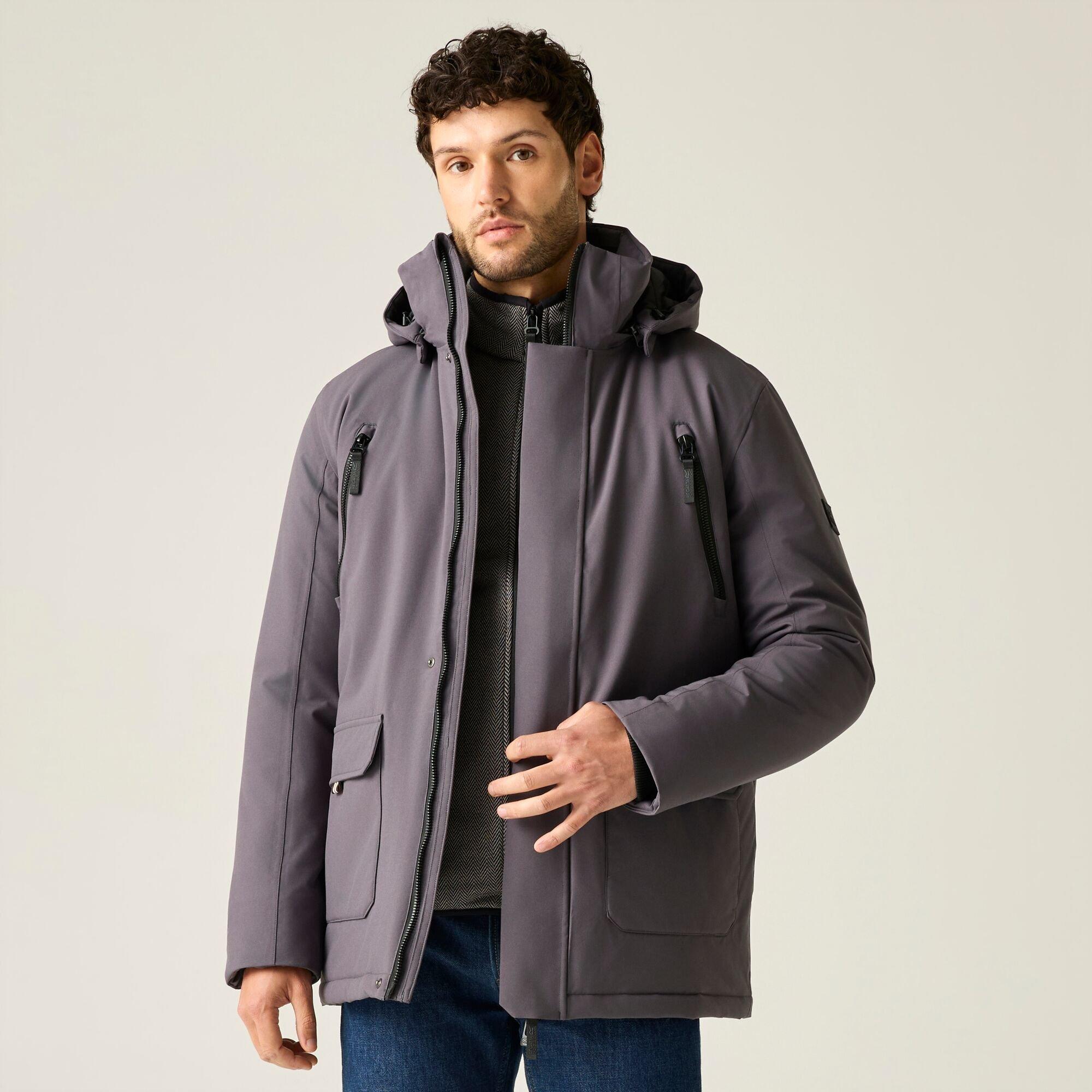 Iron - Regatta - Mens Marron Waterproof Jacket - 1