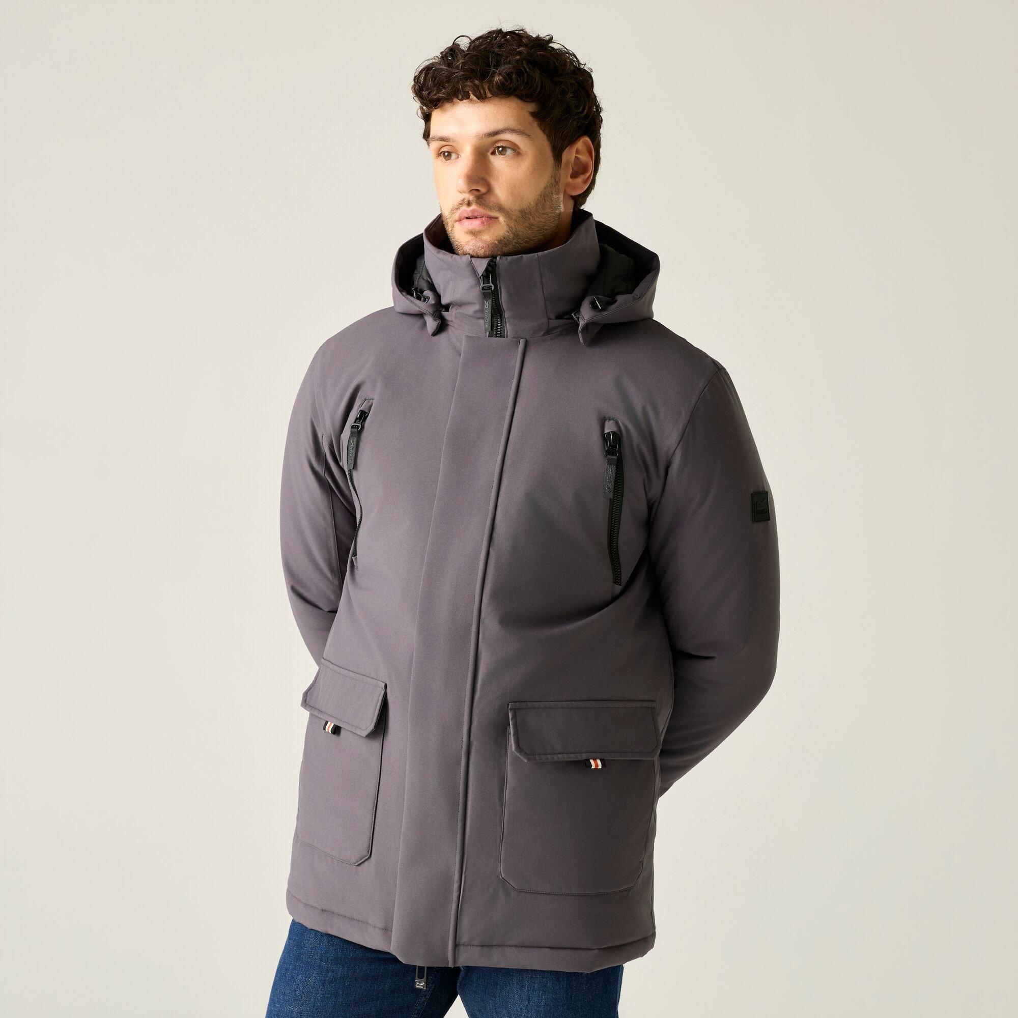 Iron - Regatta - Mens Marron Waterproof Jacket - 5