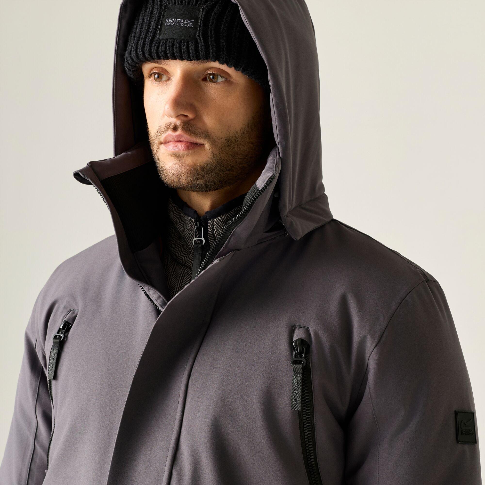 Iron - Regatta - Mens Marron Waterproof Jacket - 7