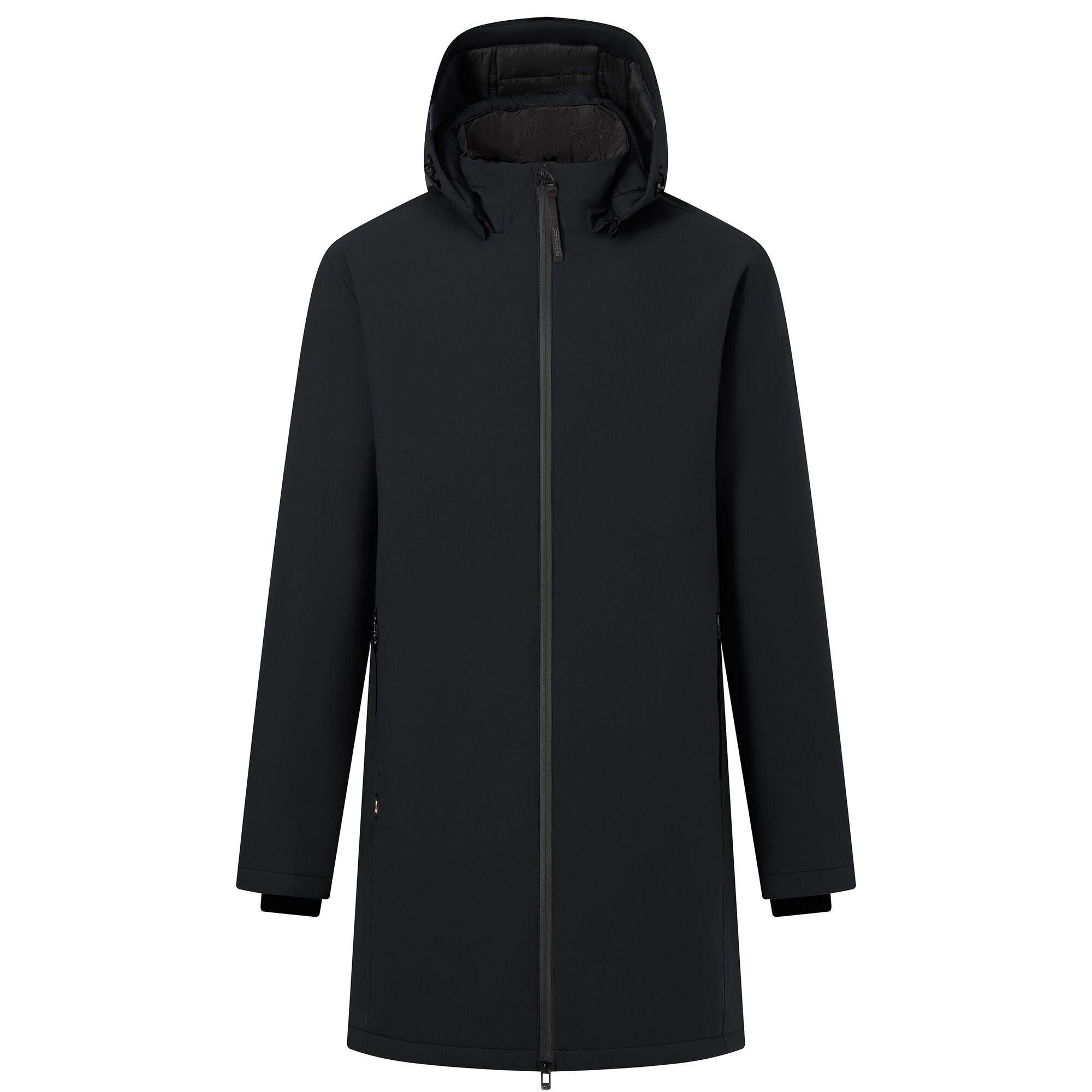 Black - Regatta - Mens Merzen Waterproof Jacket - 10