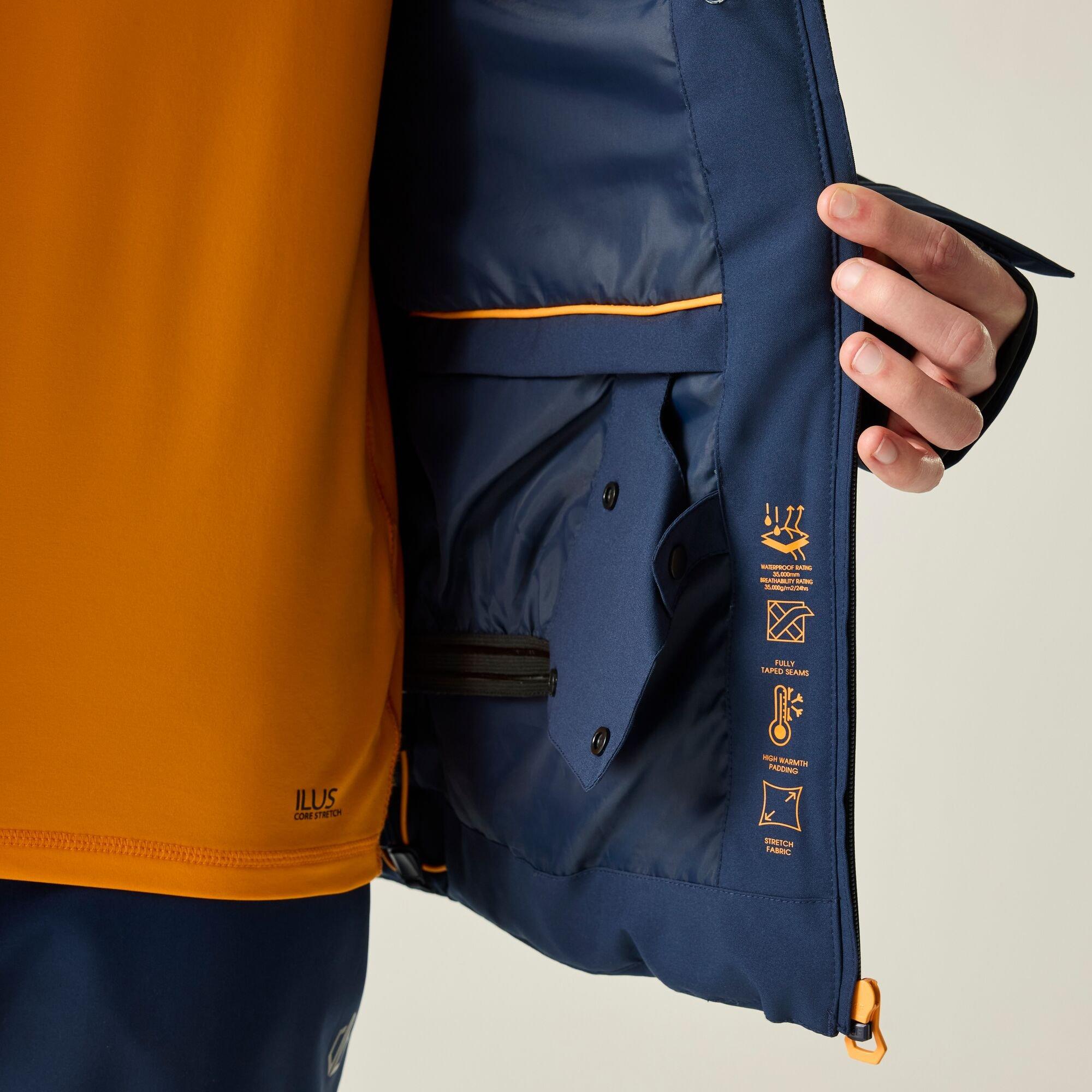 Navy - Dare 2b - Mens Speed III Ski Jacket - 4