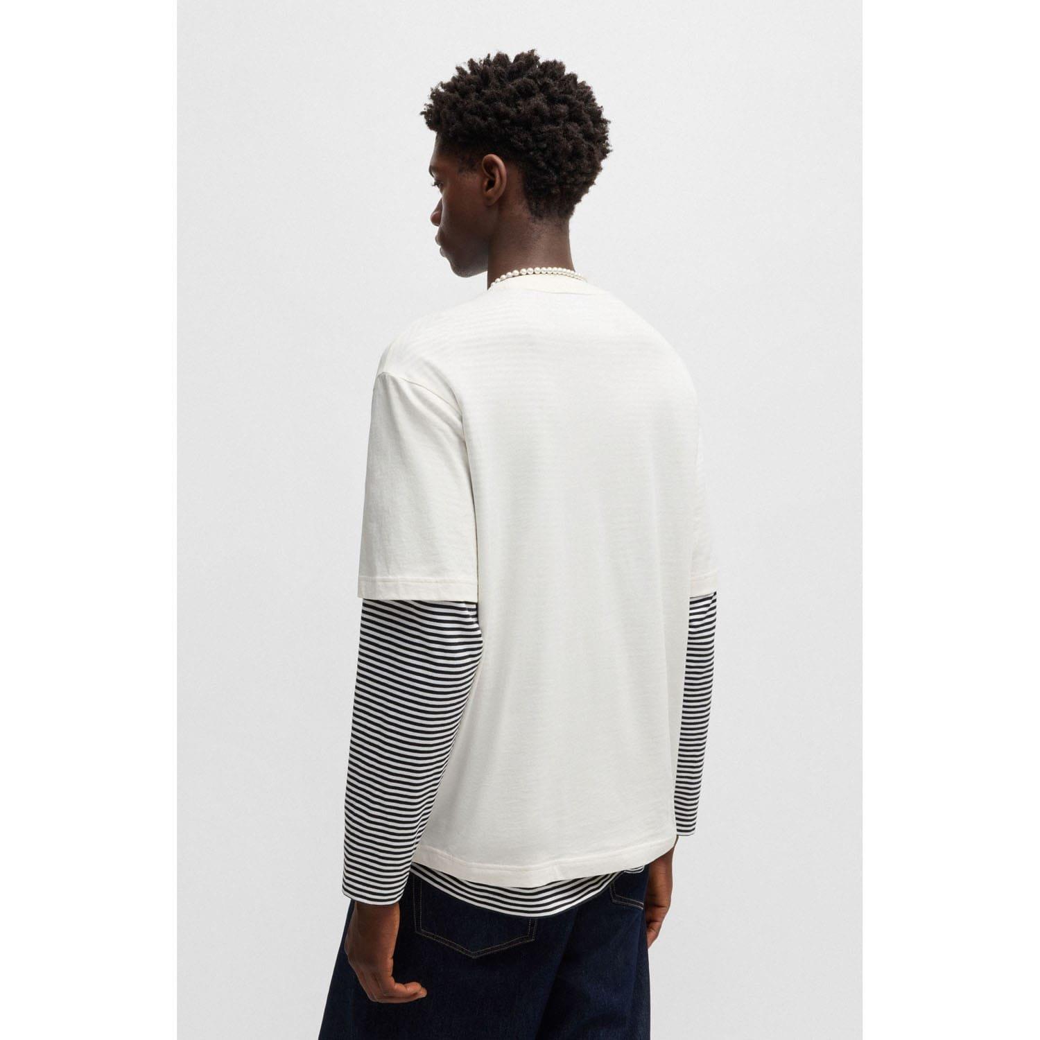 White - Hugo - Nugocrea Logo Artwork T-Shirt - 2