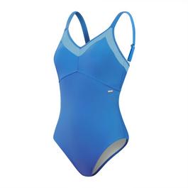 Speedo Shaping Mesh Detail Swimsuit