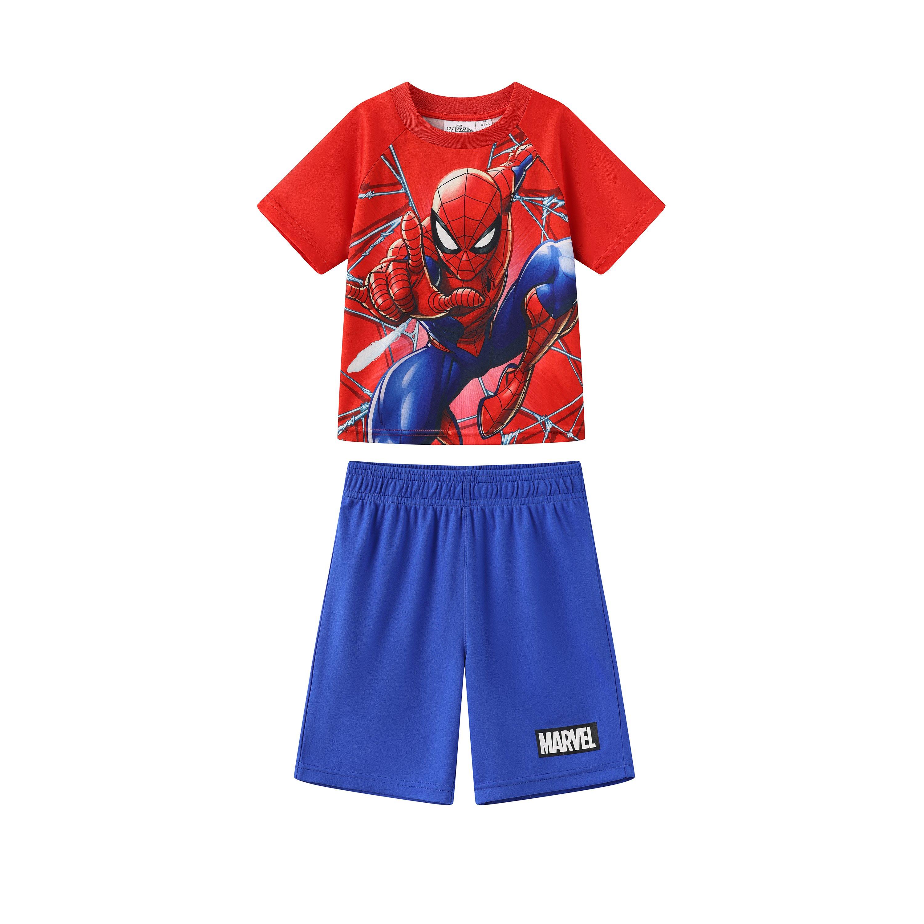 Spiderman - Character - Junior Sports Tee and Short Set - 1