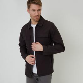 Threadbare Cotton Poplin Lightweight Collared Jacket