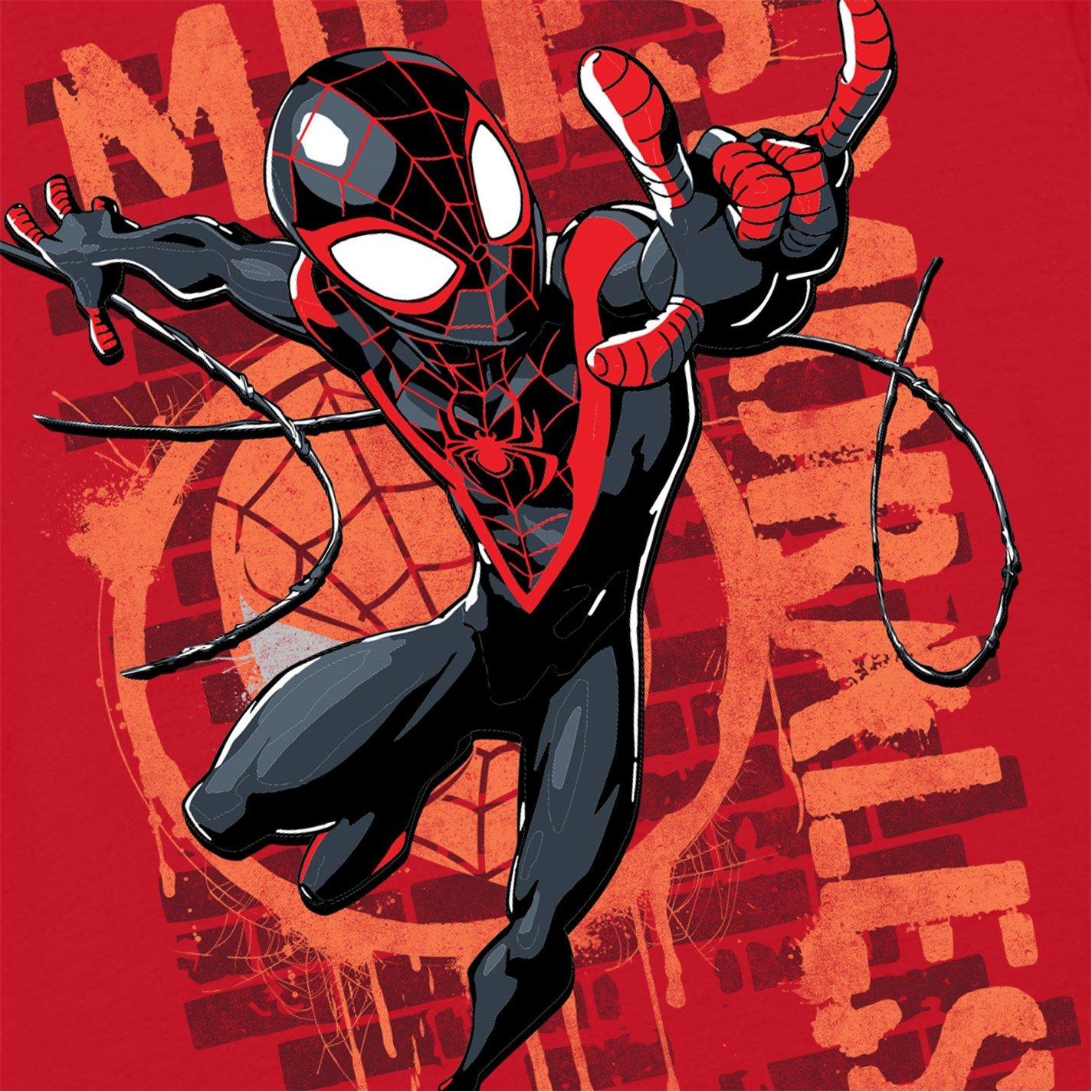 Red - Marvel - SPIDER-MAN SPRAY MILES MORALES - 3