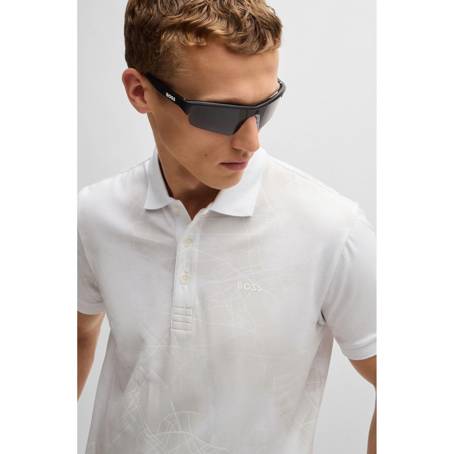 White - Boss - Paddy 3 Polo Shirt - 3