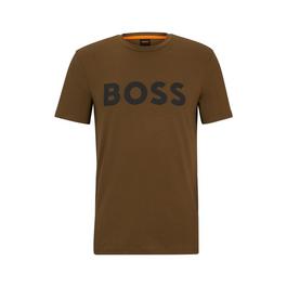 Boss Thinking 1 Rubber Print Logo T-Shirt