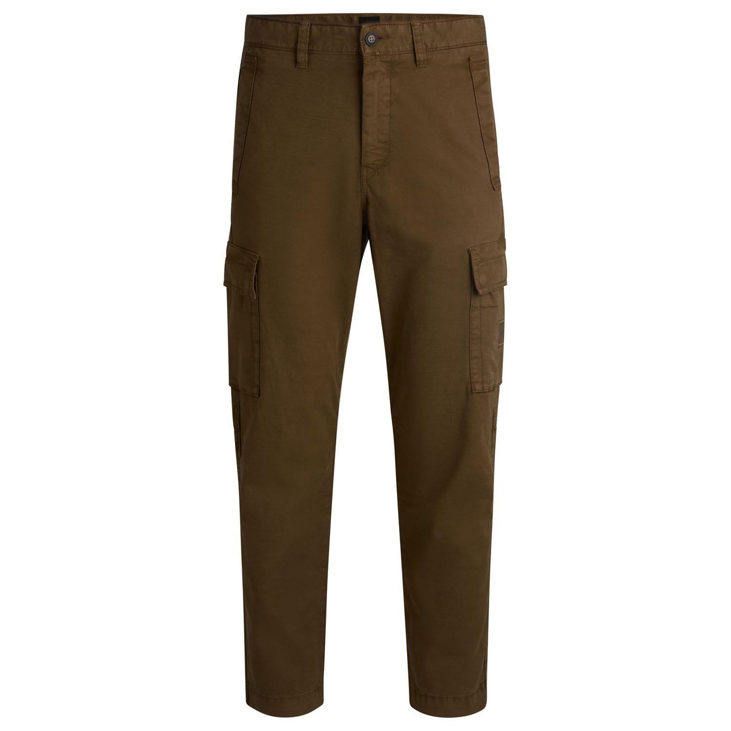 Green - Boss - Sisla-8 Cargo Trousers - 3