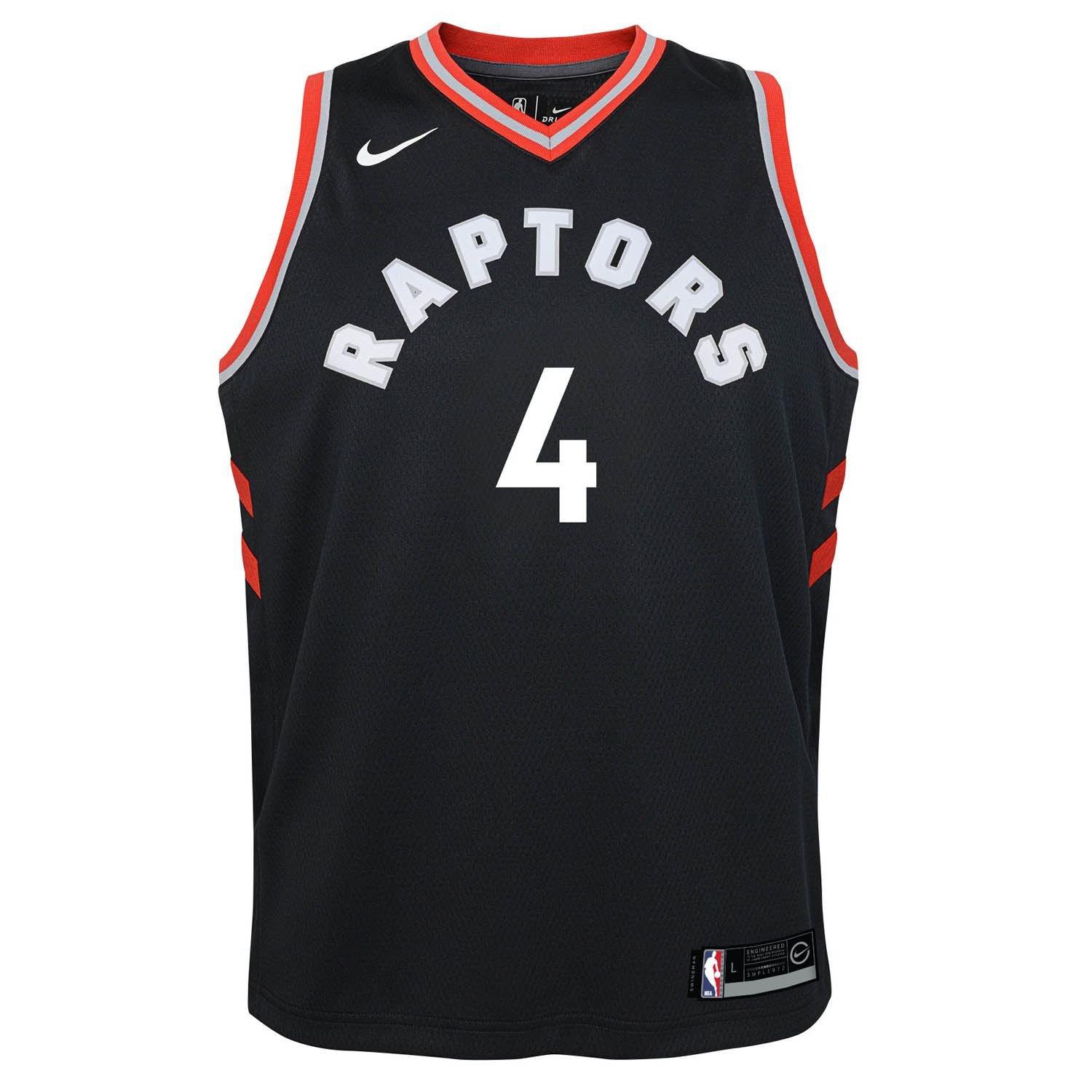Black - Nike - Toronto Raptors Barnes #4 Jersey - 1